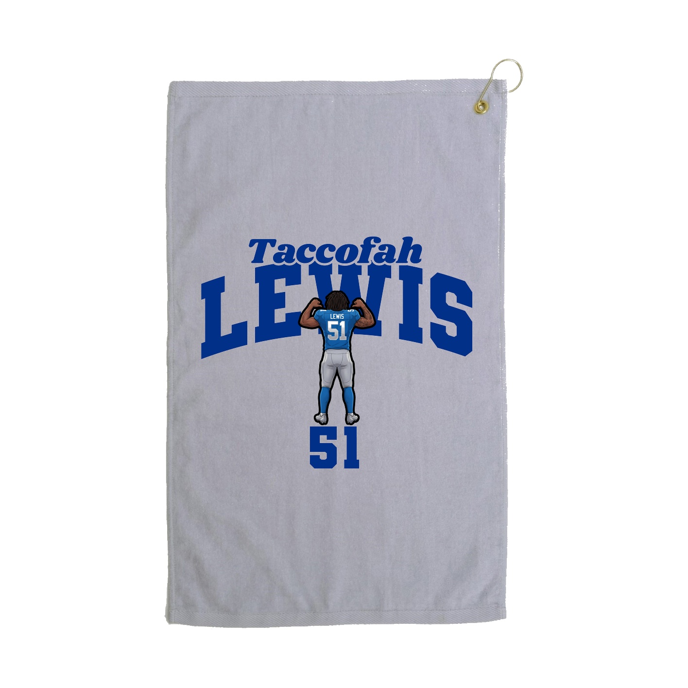Golf Towel — Signature Arch in Grey