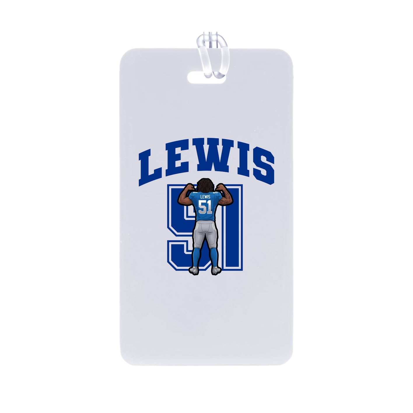 Bag Tag — Number in Classic