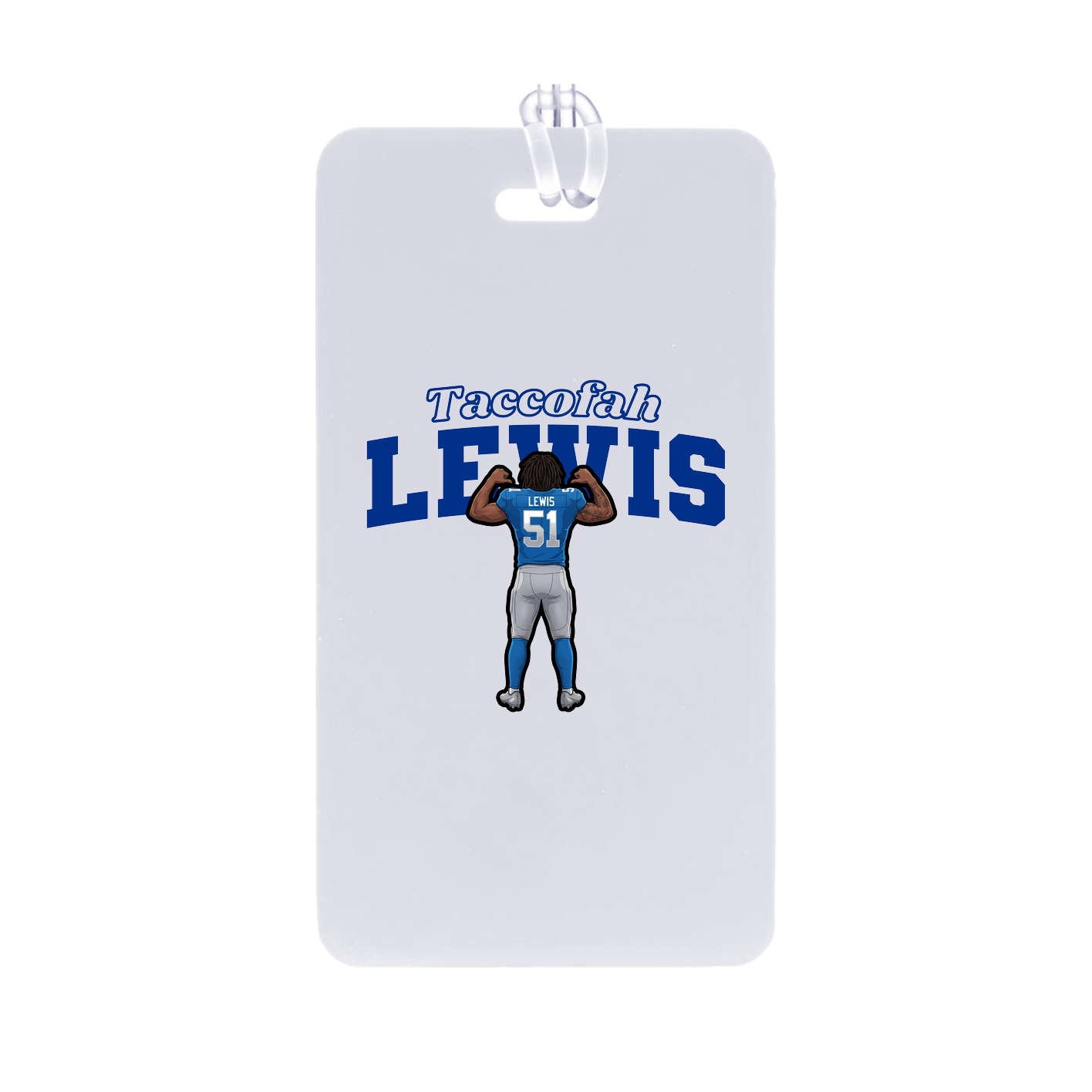Bag Tag — Name Arch in Classic