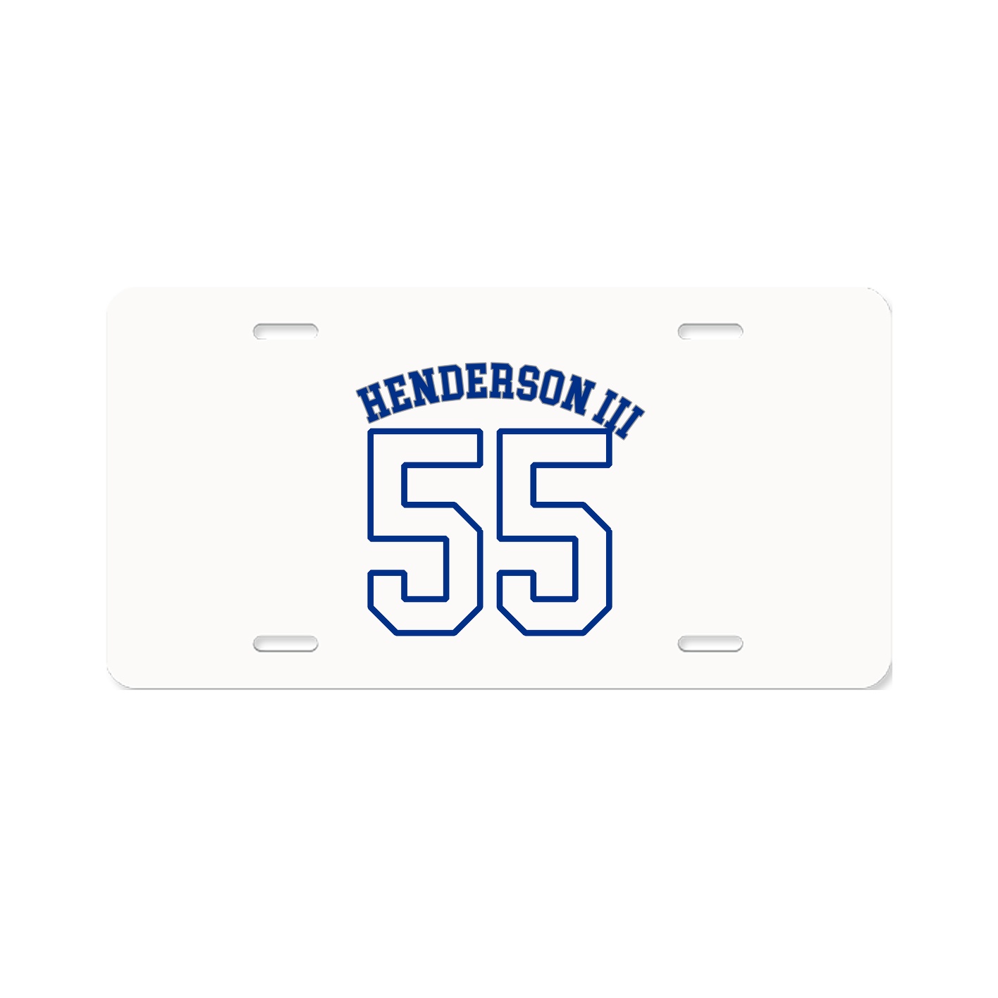 License Plate — Shirsey Arch in Classic
