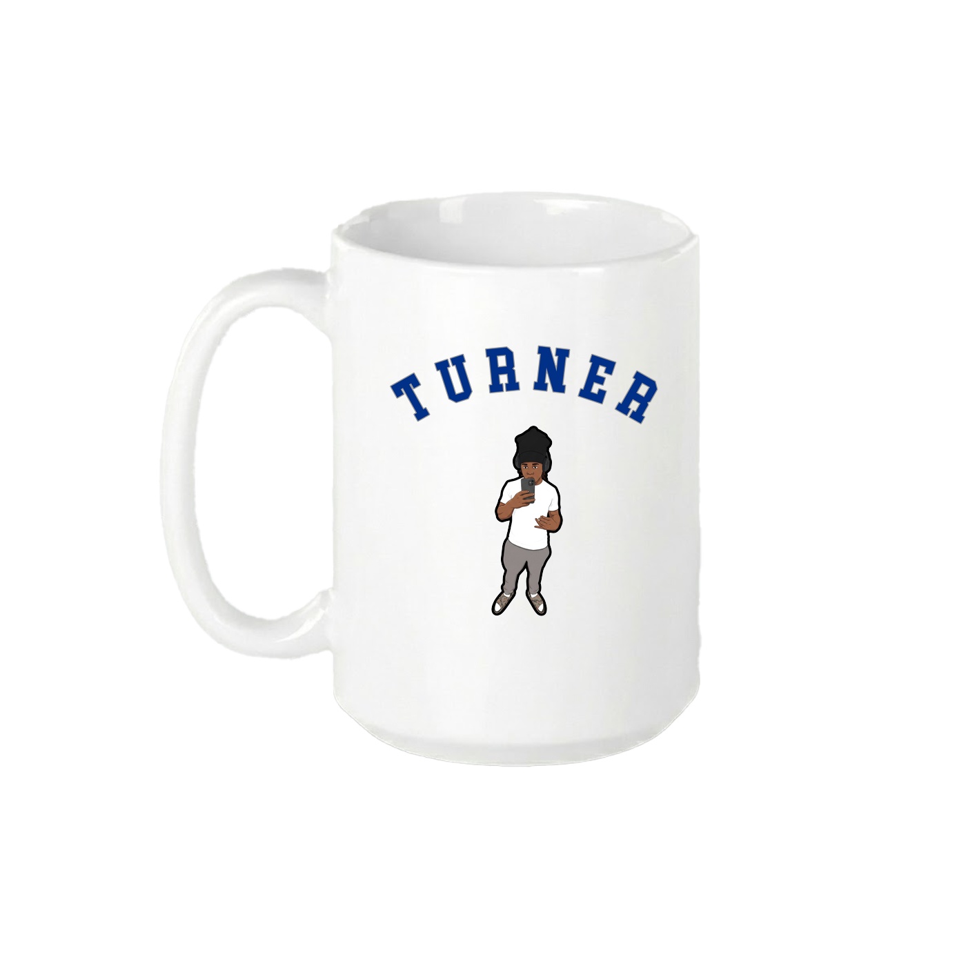 15oz Coffee Mug — Shirsey Arch in White