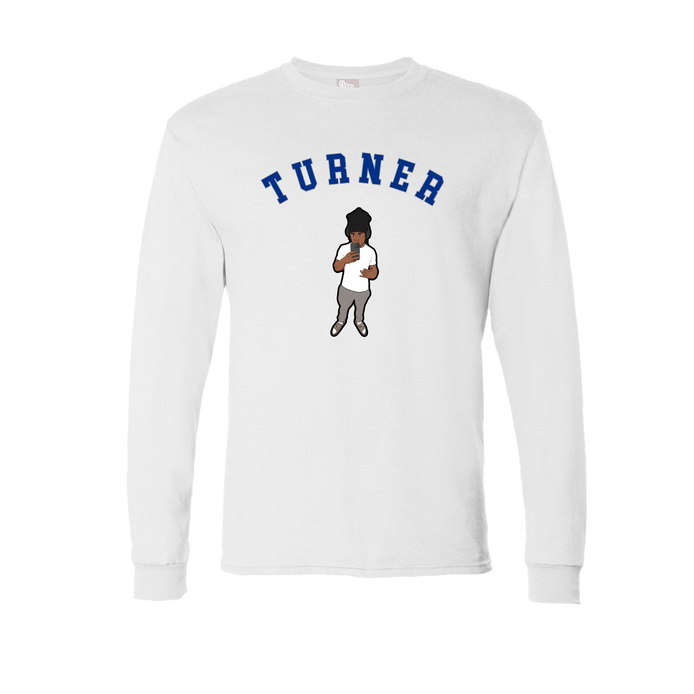 Long Sleeve Tee — Shirsey Arch in White