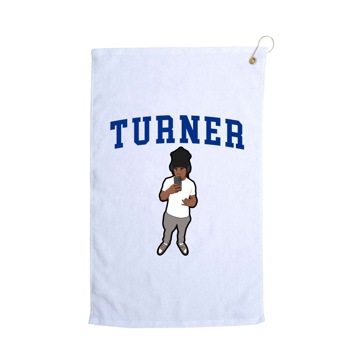 Golf Towel — Shirsey in White