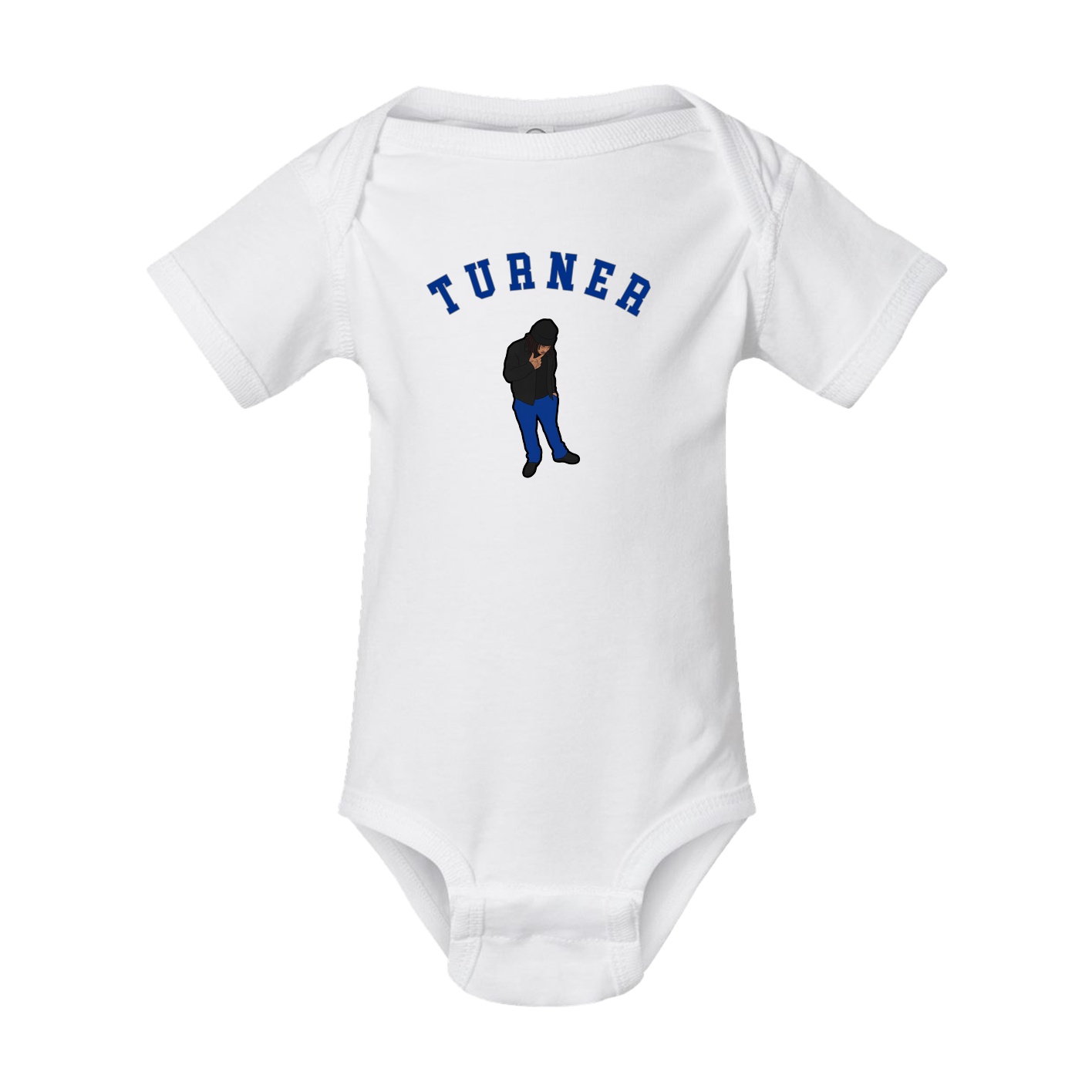 Baby Onesie — Shirsey Arch in White