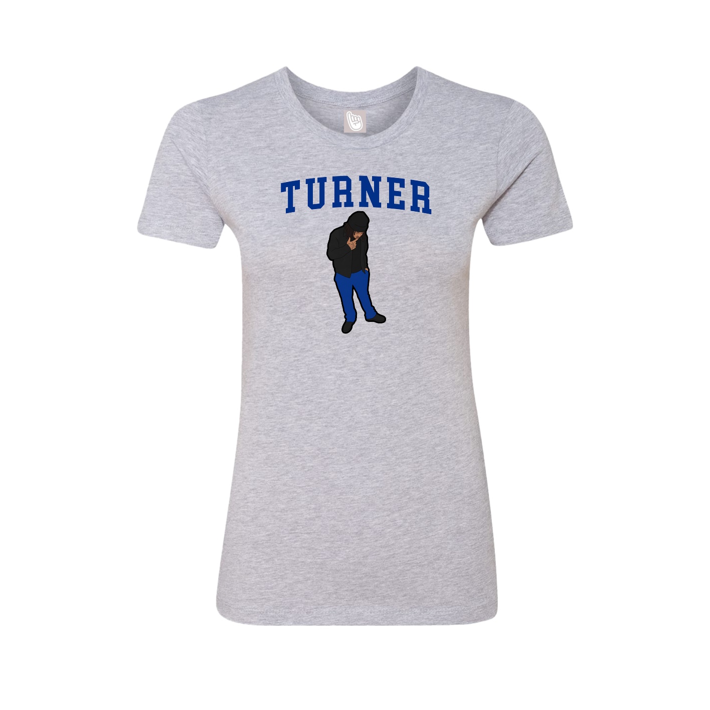 Fitted Women's Tee — Shirsey in Grey