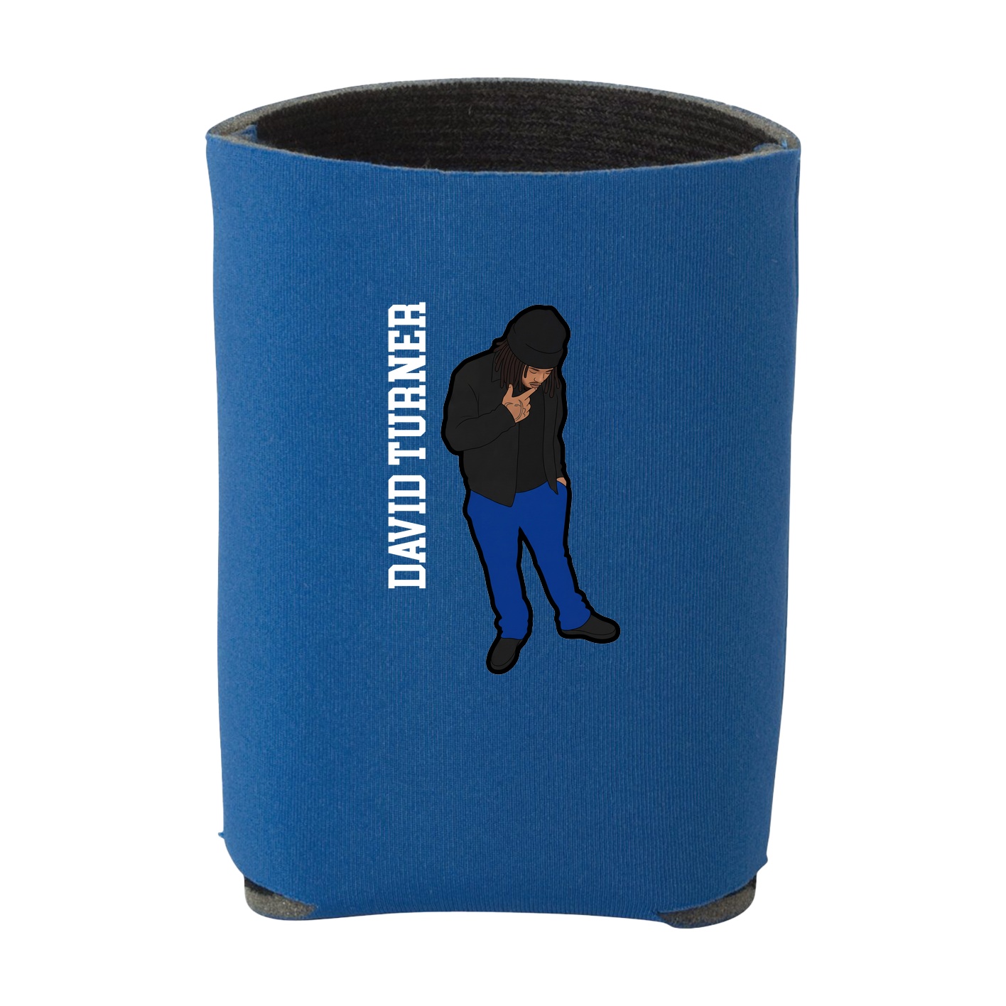 Can Holder — Name Vertical in Royal