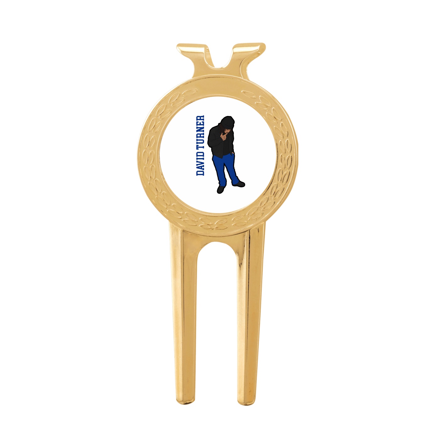Divot Tool with Ball Marker — Name Vertical in Classic