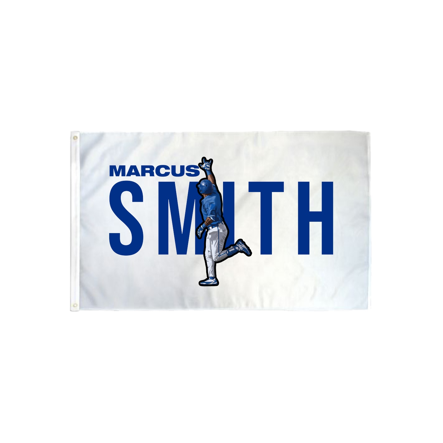 3x5 Flag — Player Name in Classic