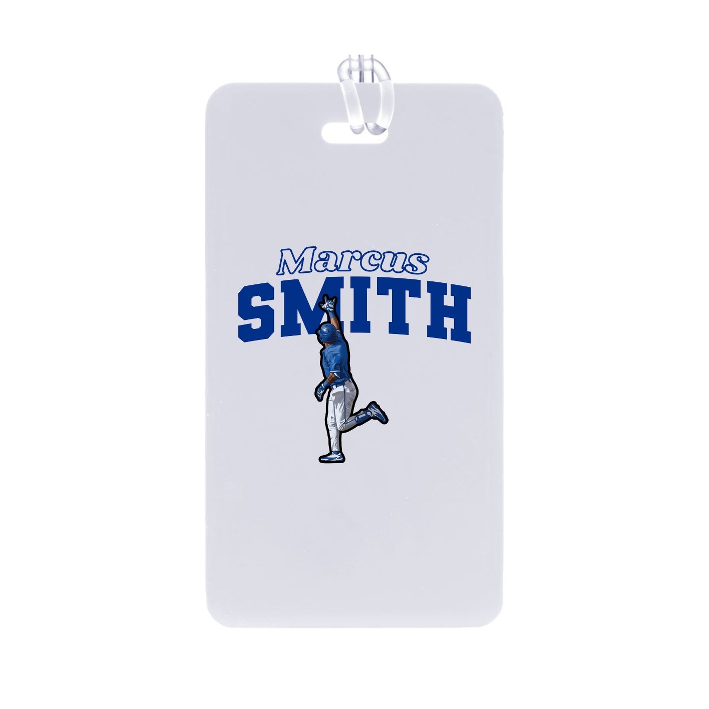 Bag Tag — Name Arch in Classic