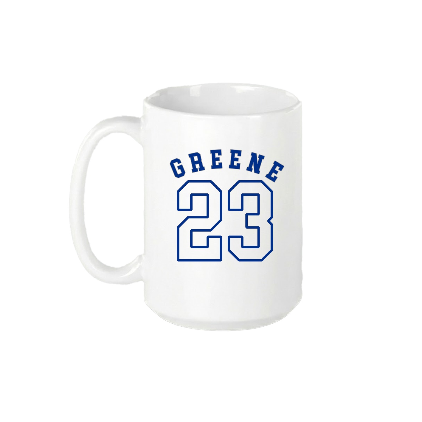 15oz Coffee Mug — Shirsey Arch in White