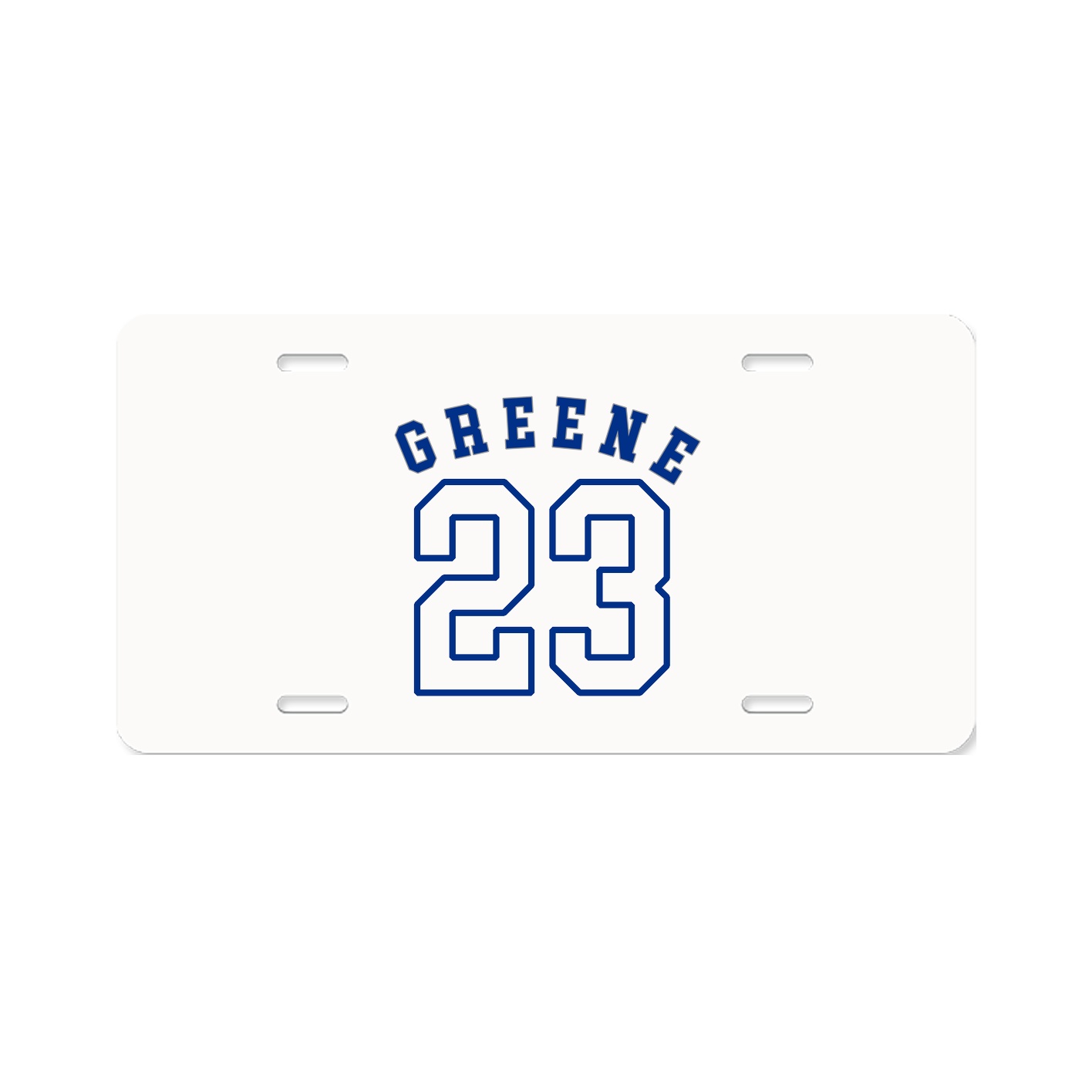 License Plate — Shirsey Arch in Classic