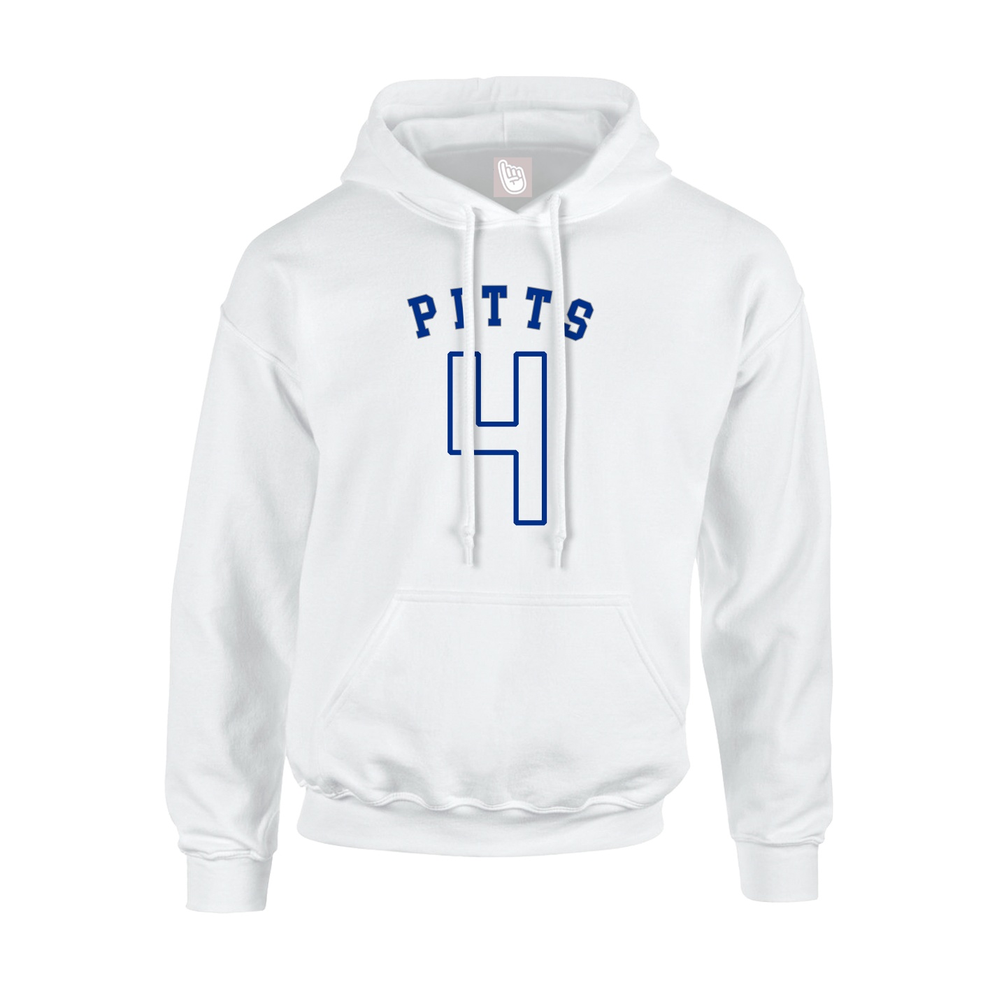 Hoodie — Shirsey Arch in White