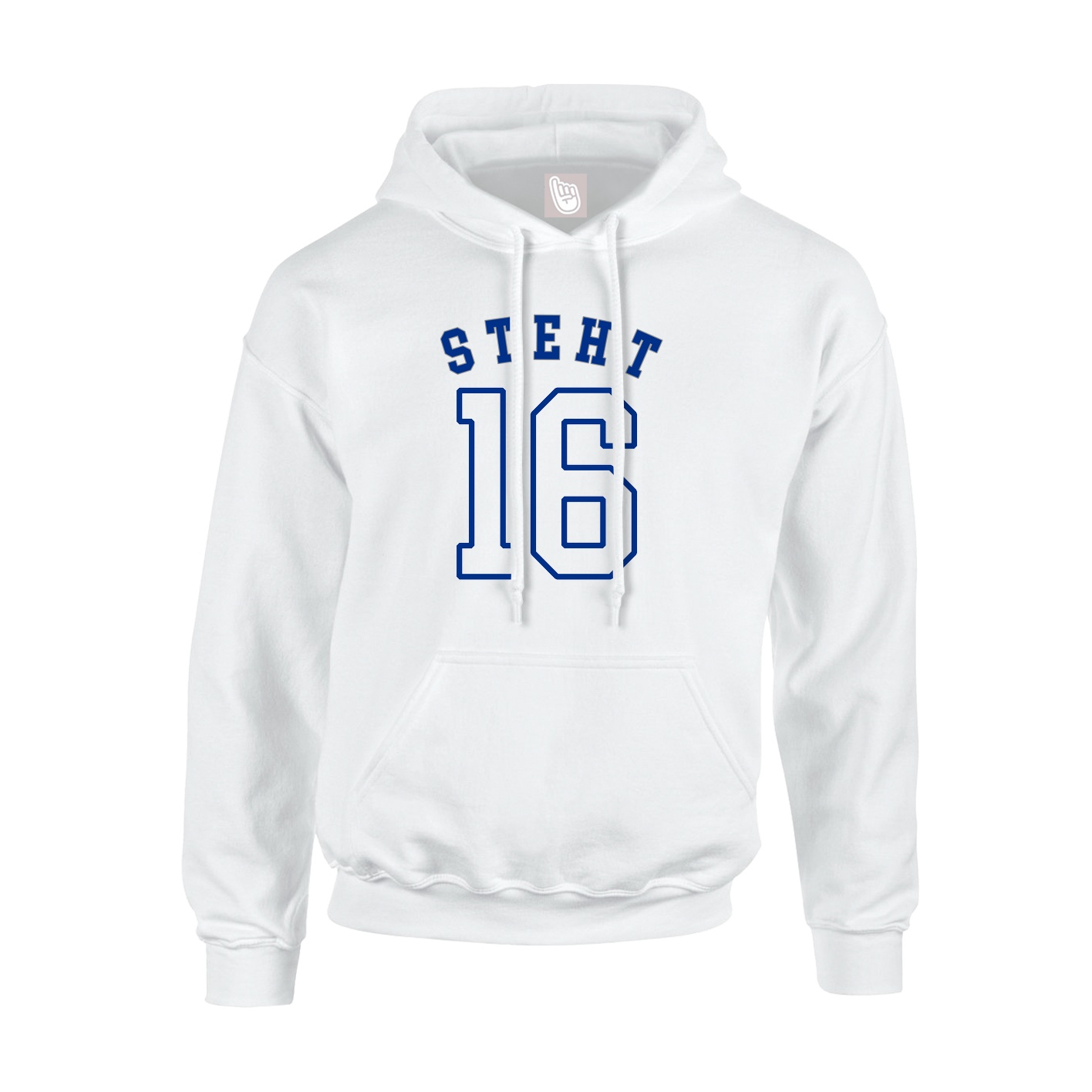 Hoodie — Shirsey Arch in White