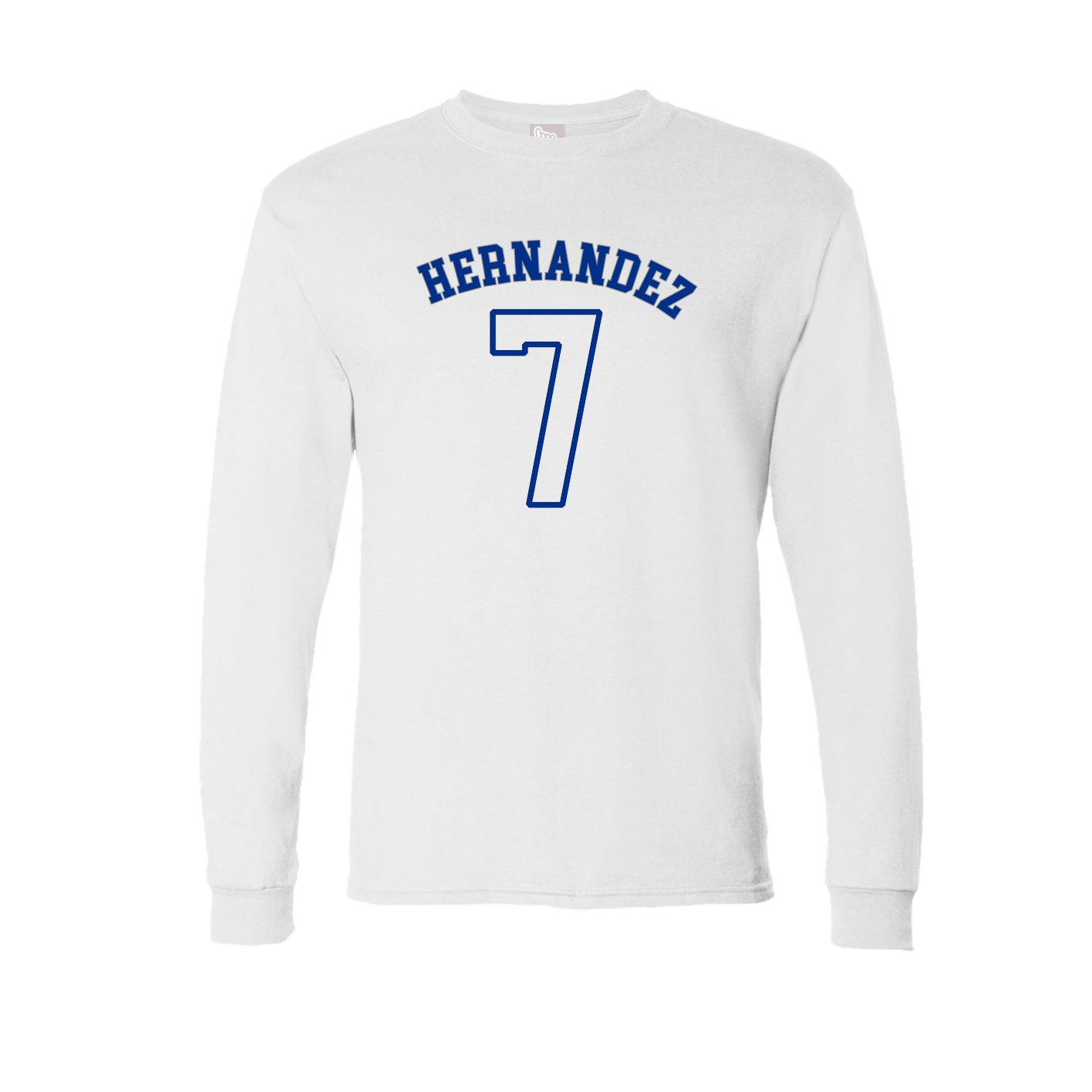 Long Sleeve Tee — Shirsey Arch in White