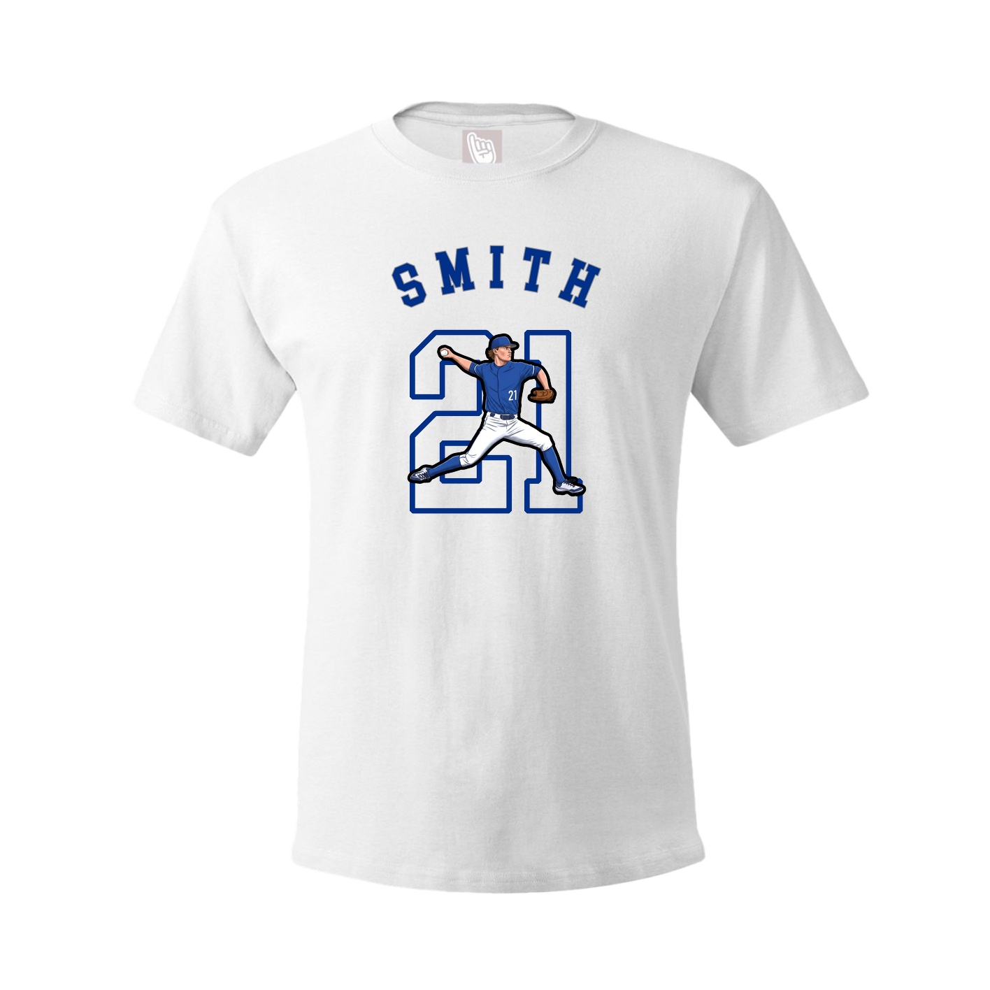 Youth Tee — Shirsey Arch in White