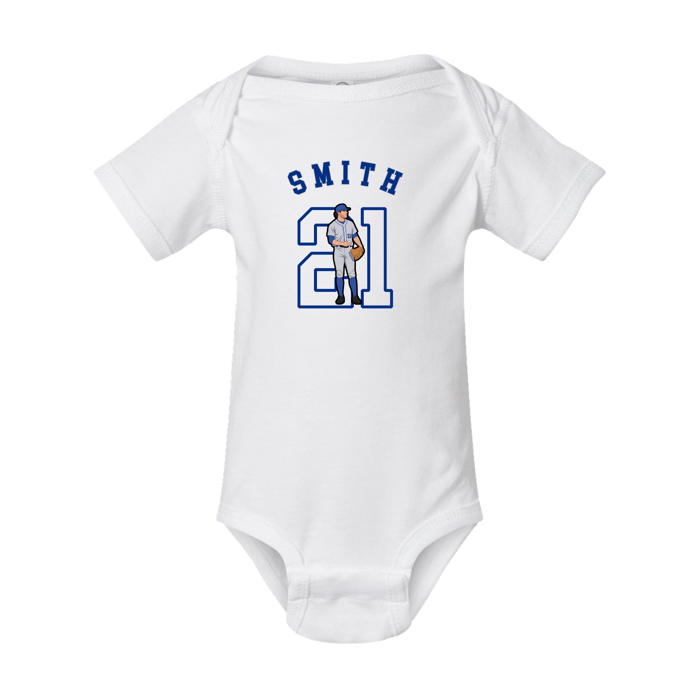 Baby Onesie — Shirsey Arch in White