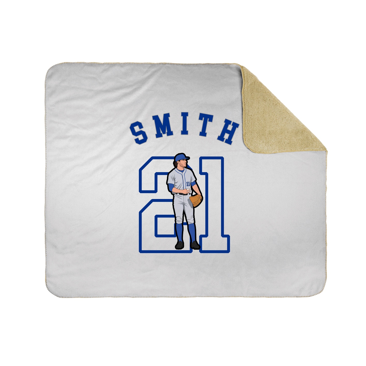 Throw Blanket — Shirsey Arch in White