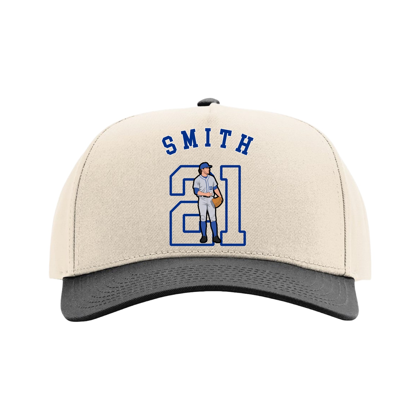 Full Fabric Five-Panel Champ Cap
