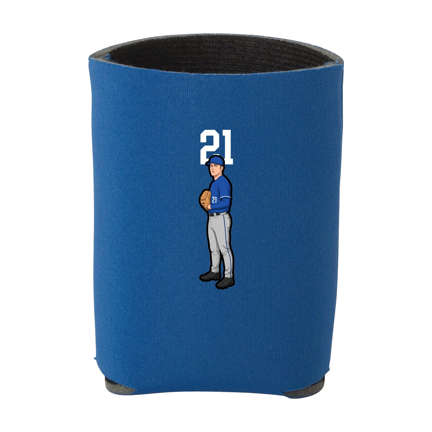 Can Holder — Number Top in Royal