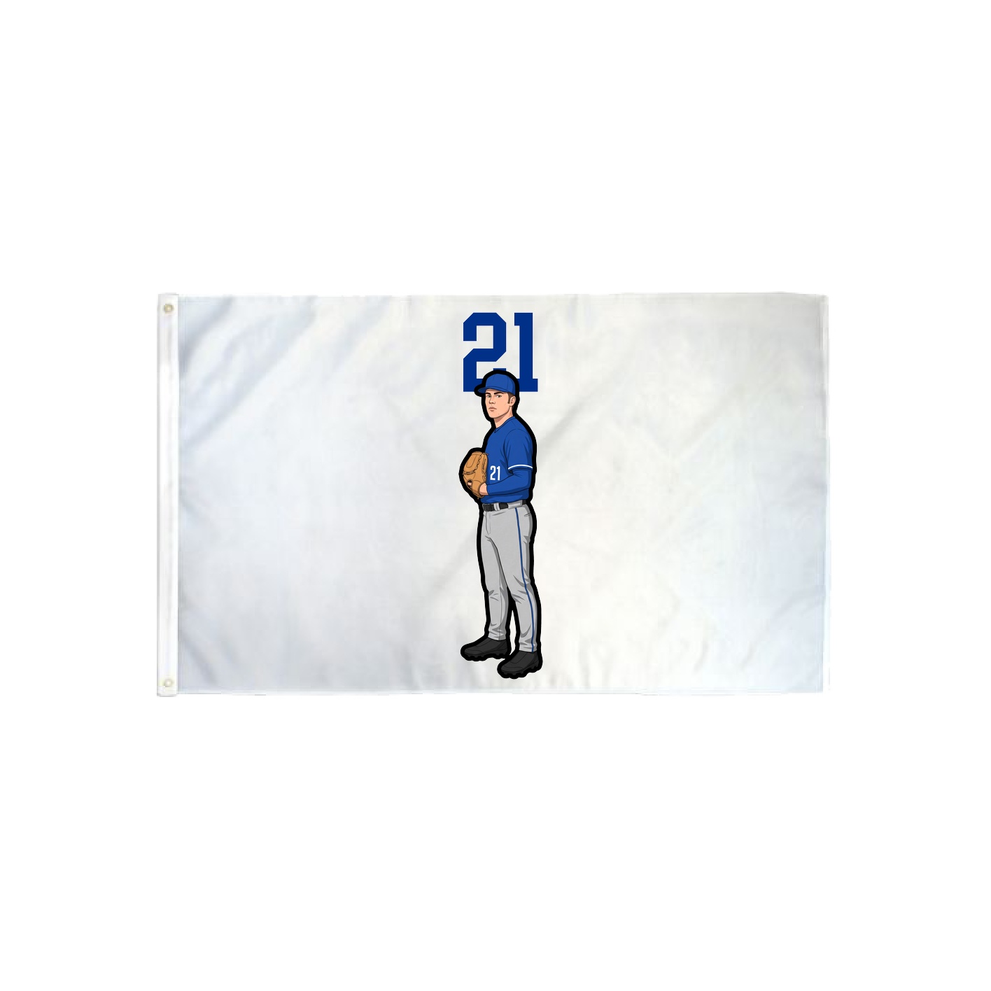 3x5 Flag — Number Top in Classic