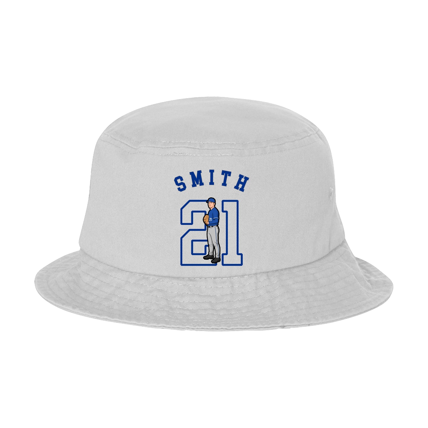 Bucket Cap — Shirsey Arch in White