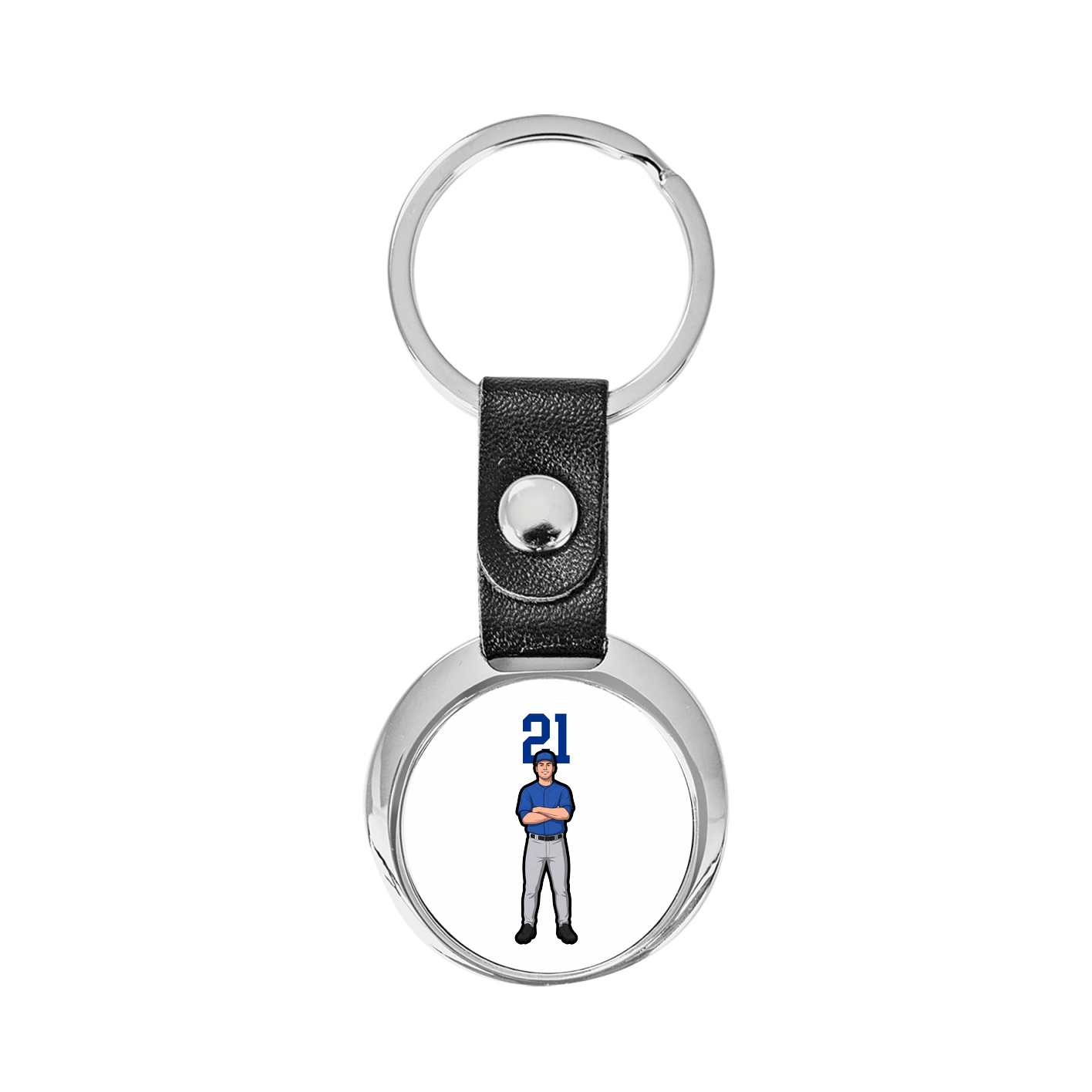 Key Chain — Number Top in Classic