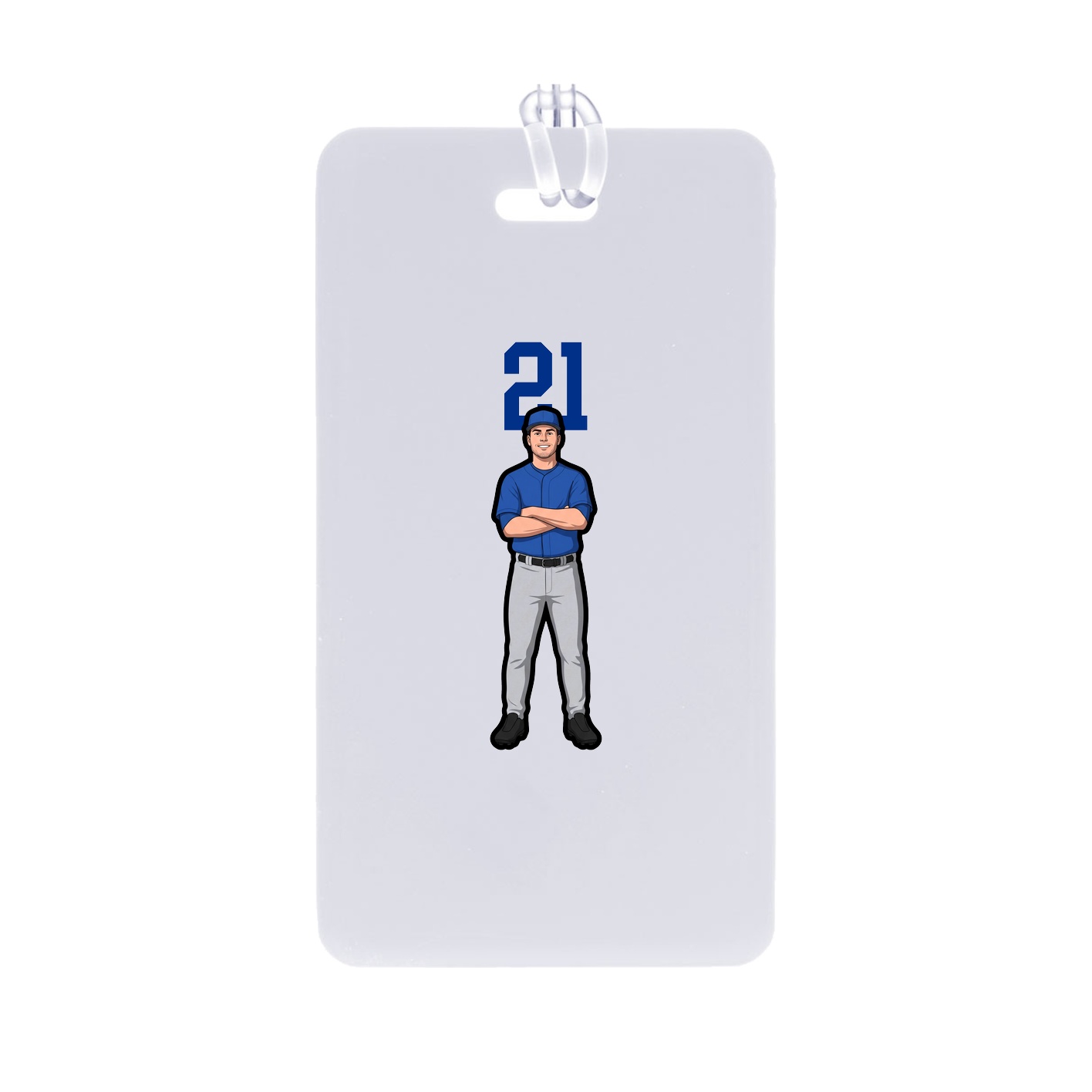 Bag Tag — Number Top in Classic