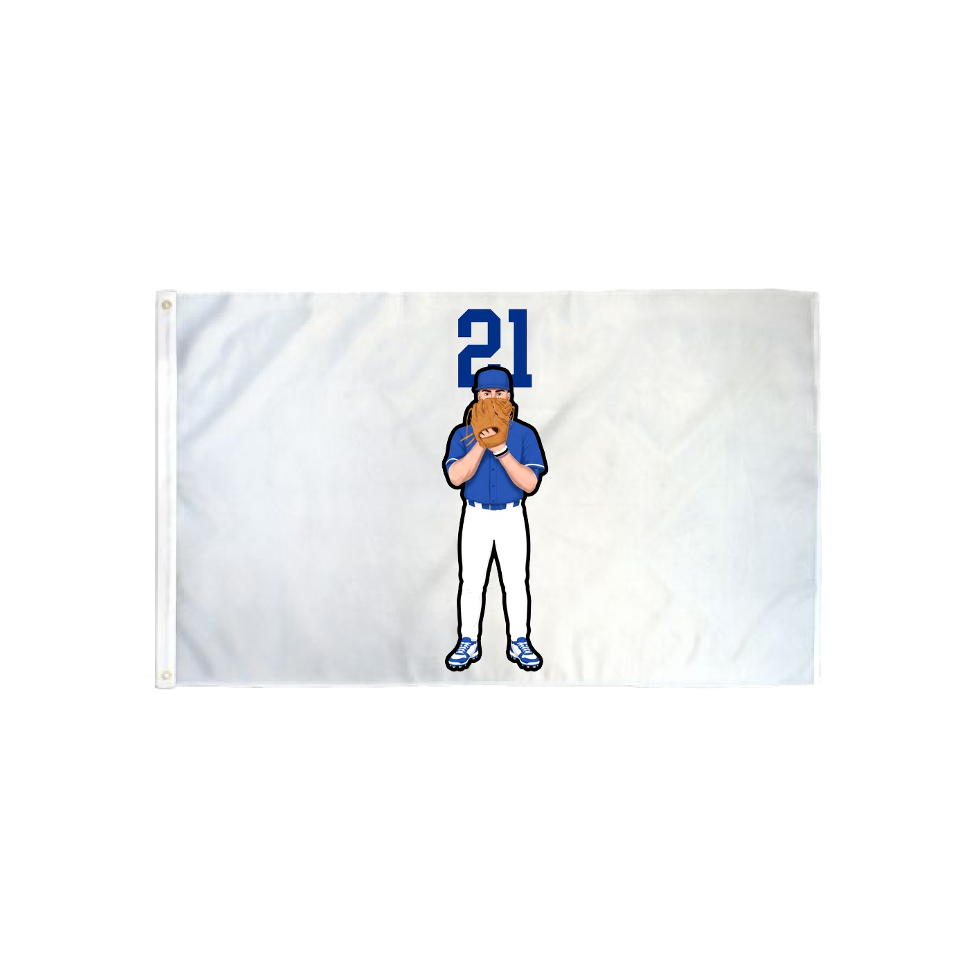 3x5 Flag — Number Top in Classic