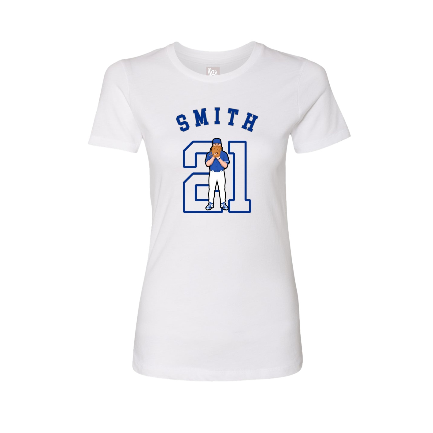Womens Tee — Shirsey Arch in White