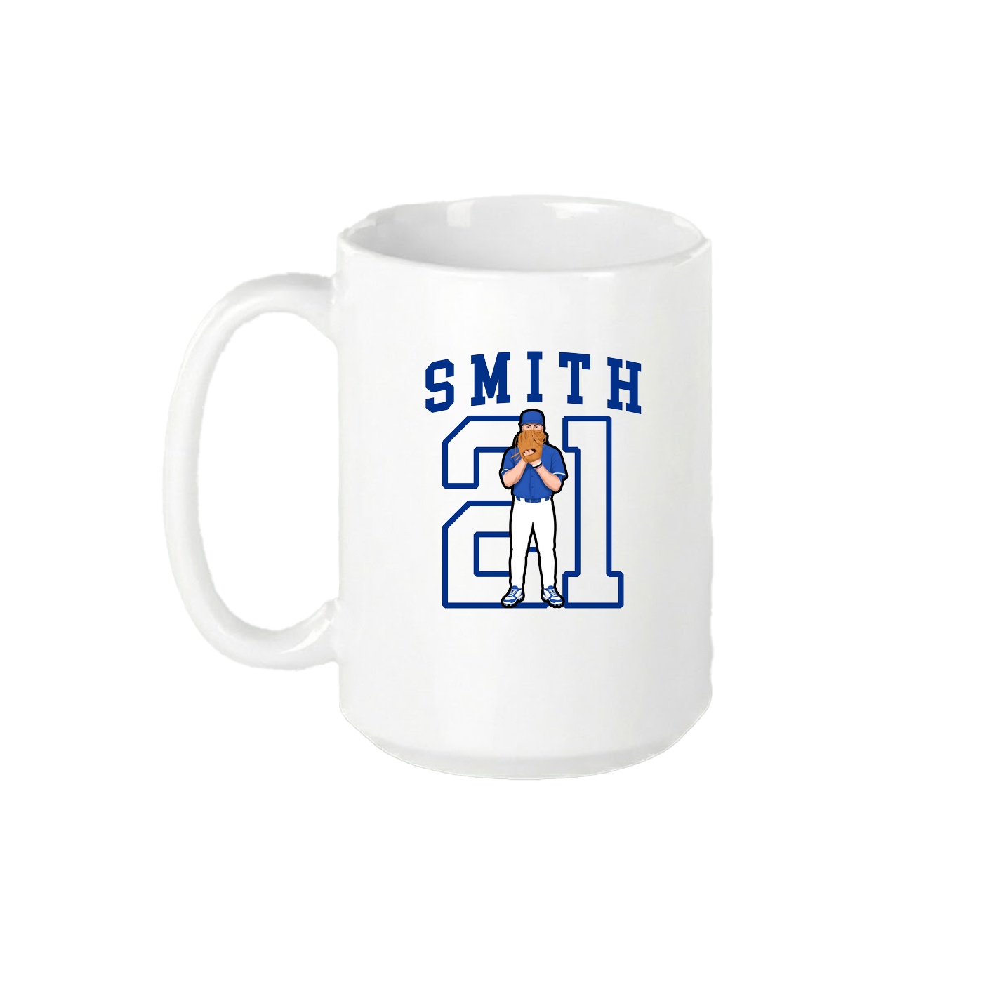 15oz Coffee Mug — Shirsey in White