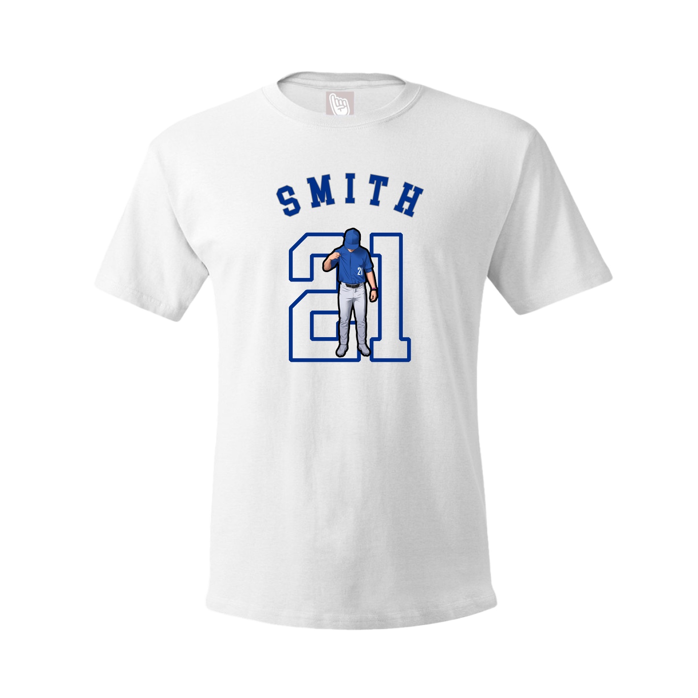 Youth Tee — Shirsey Arch in White