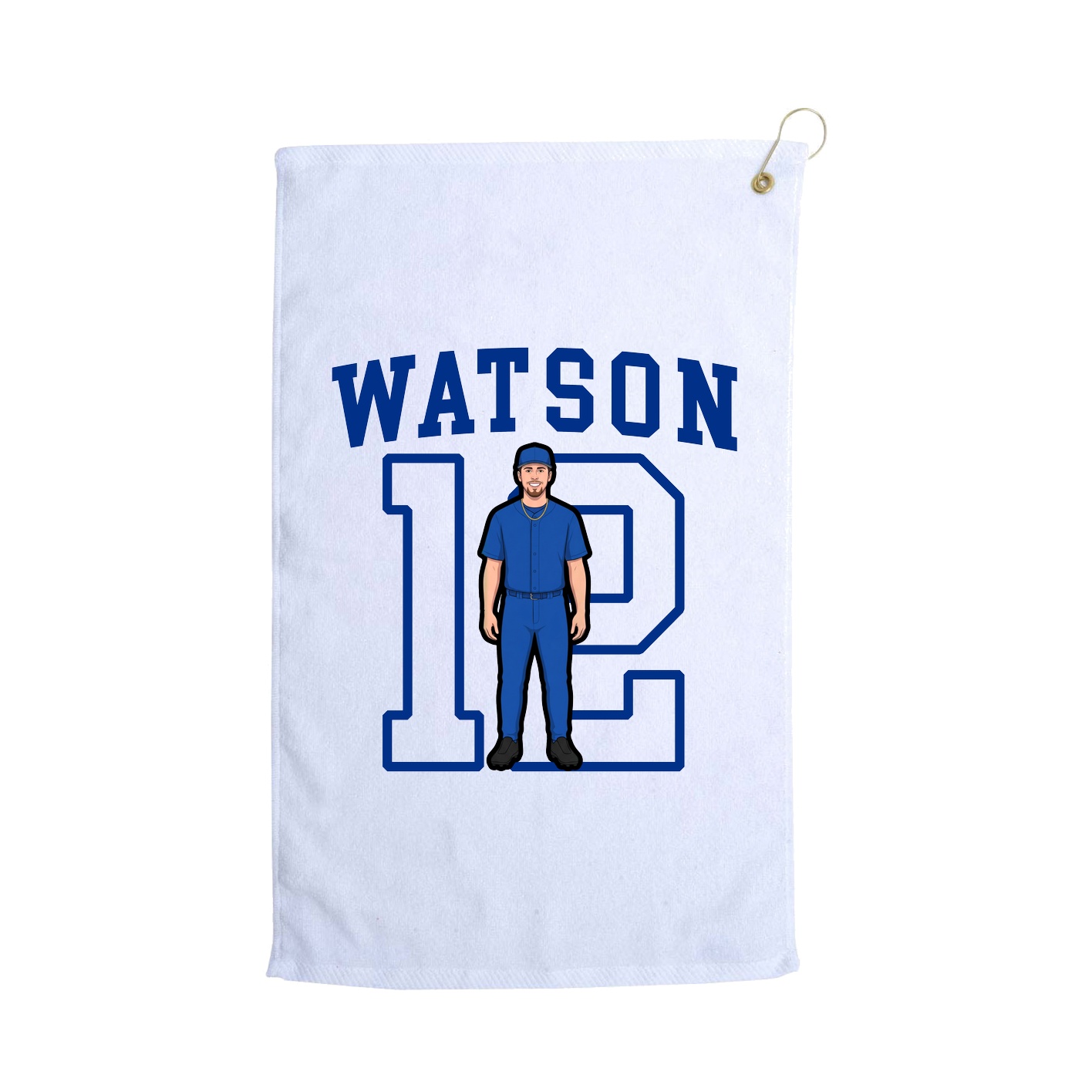 Golf Towel — Shirsey in White