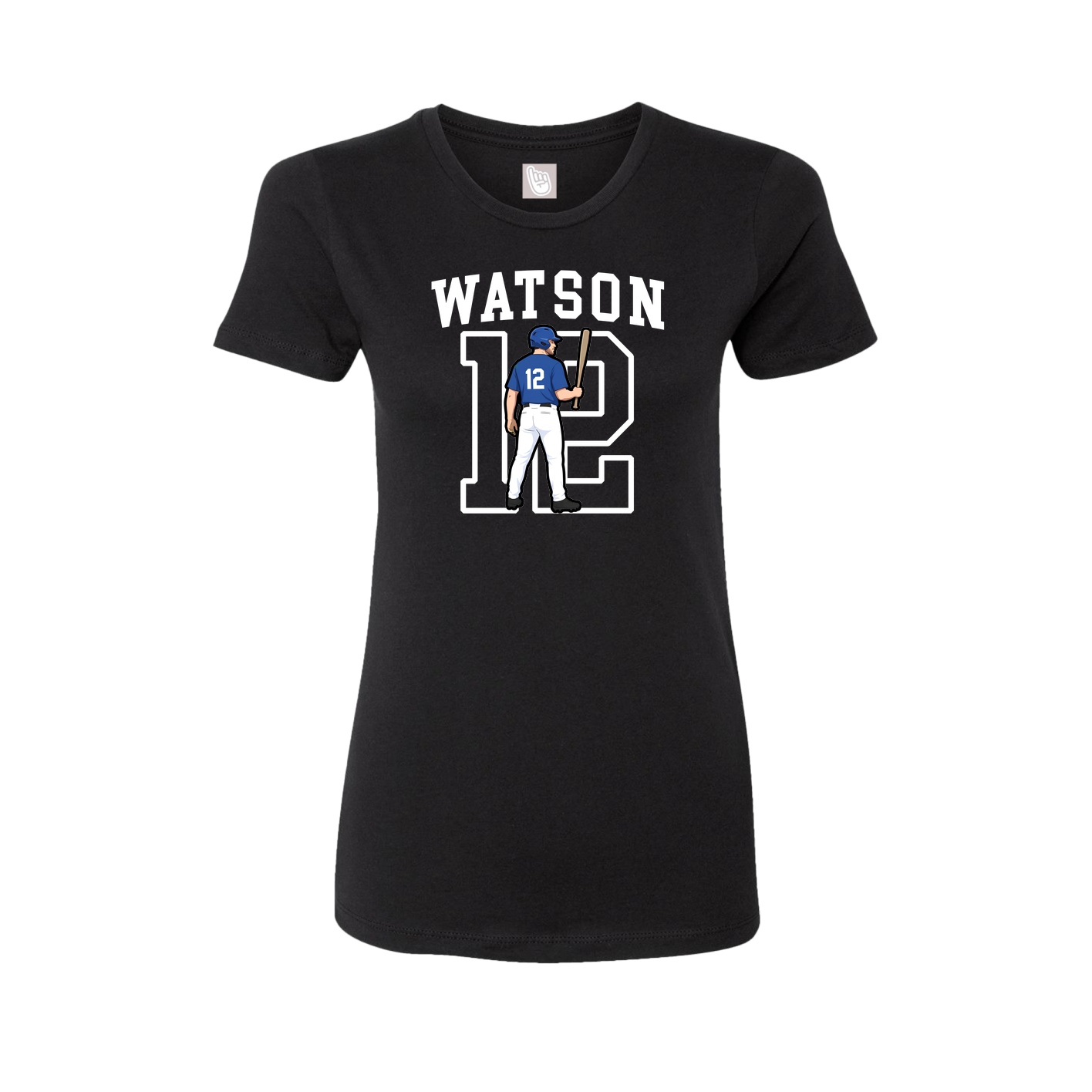 Fitted Women's Tee — Shirsey in Black