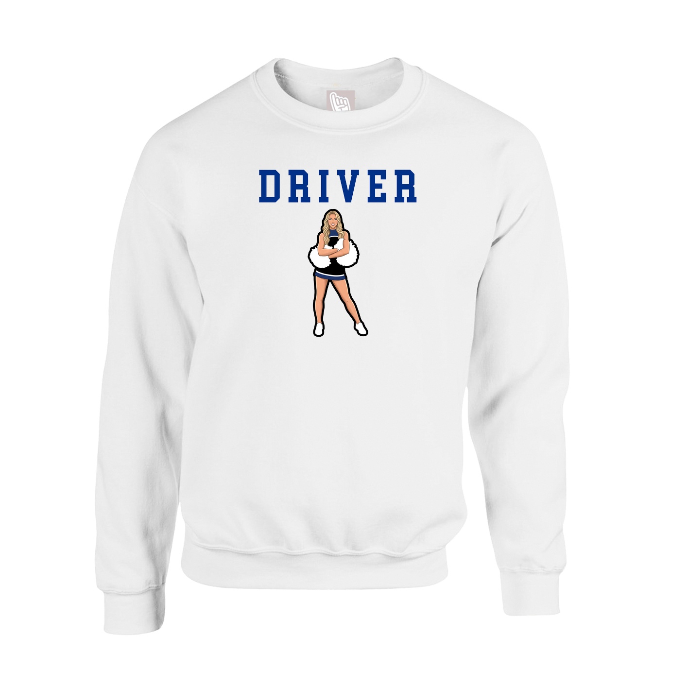 Fleece Crew — Shirsey in White