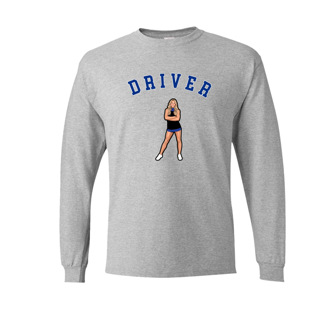 Long Sleeve Tee — Shirsey Arch in Grey