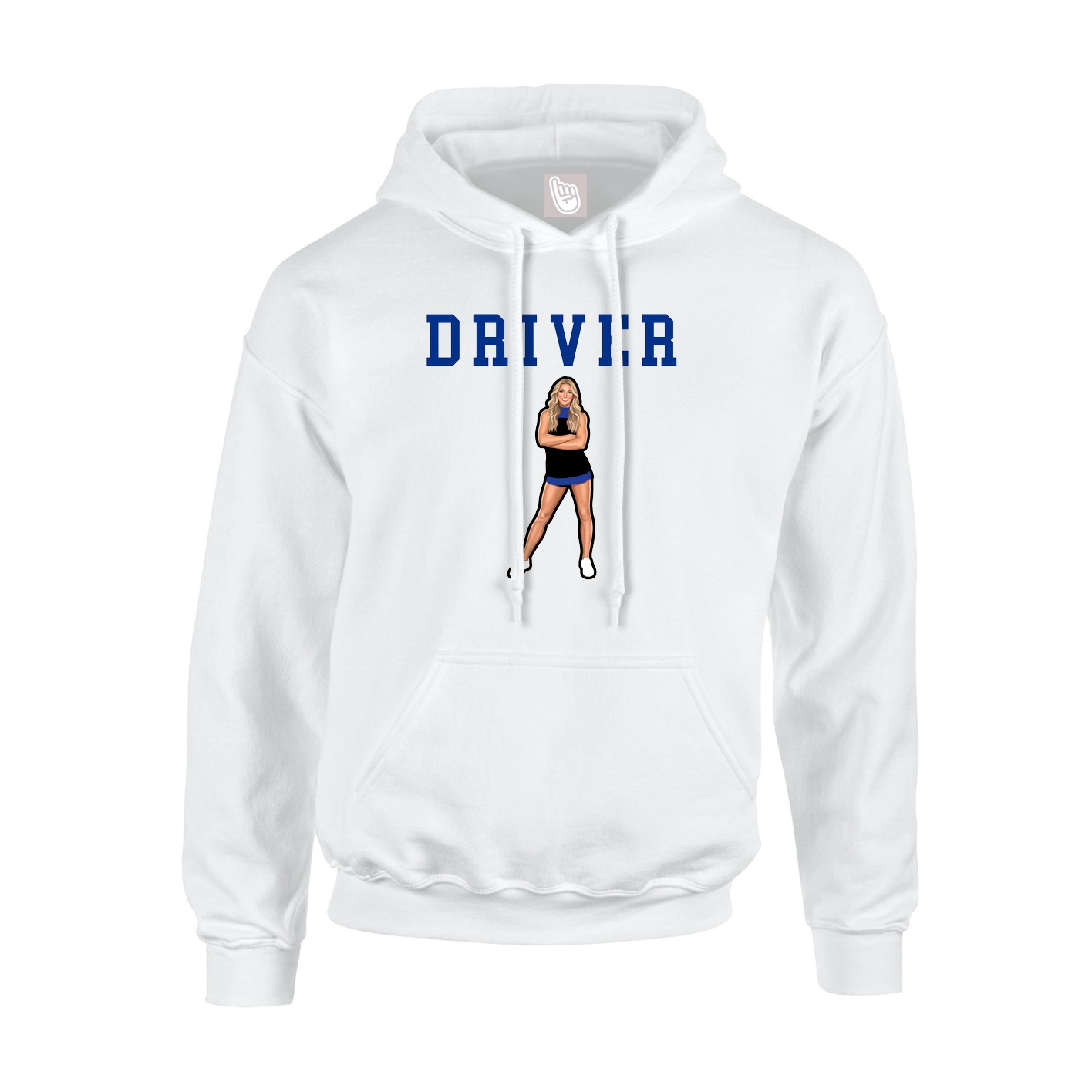 Youth Hoodie — Shirsey in White