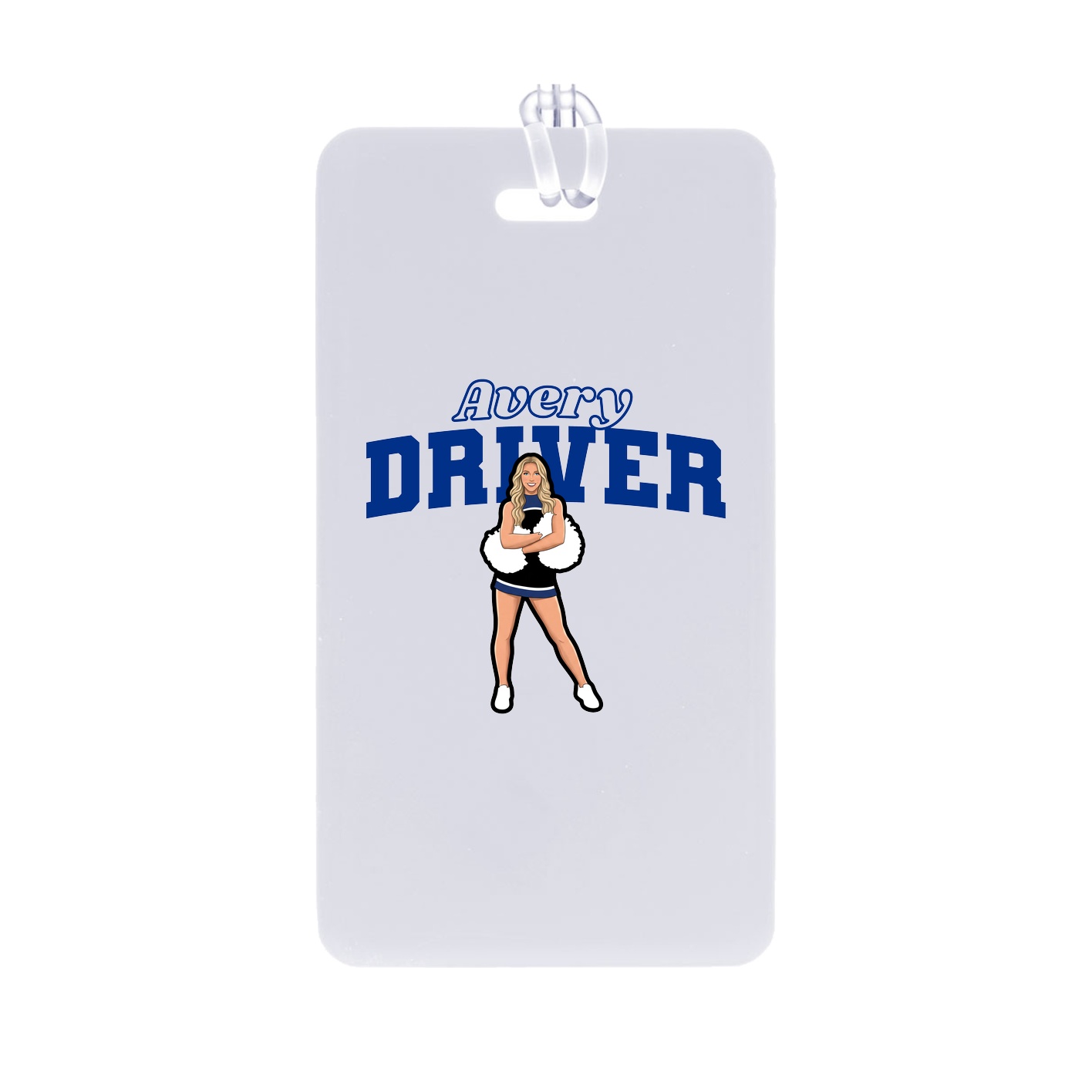 Bag Tag — Name Arch in Classic