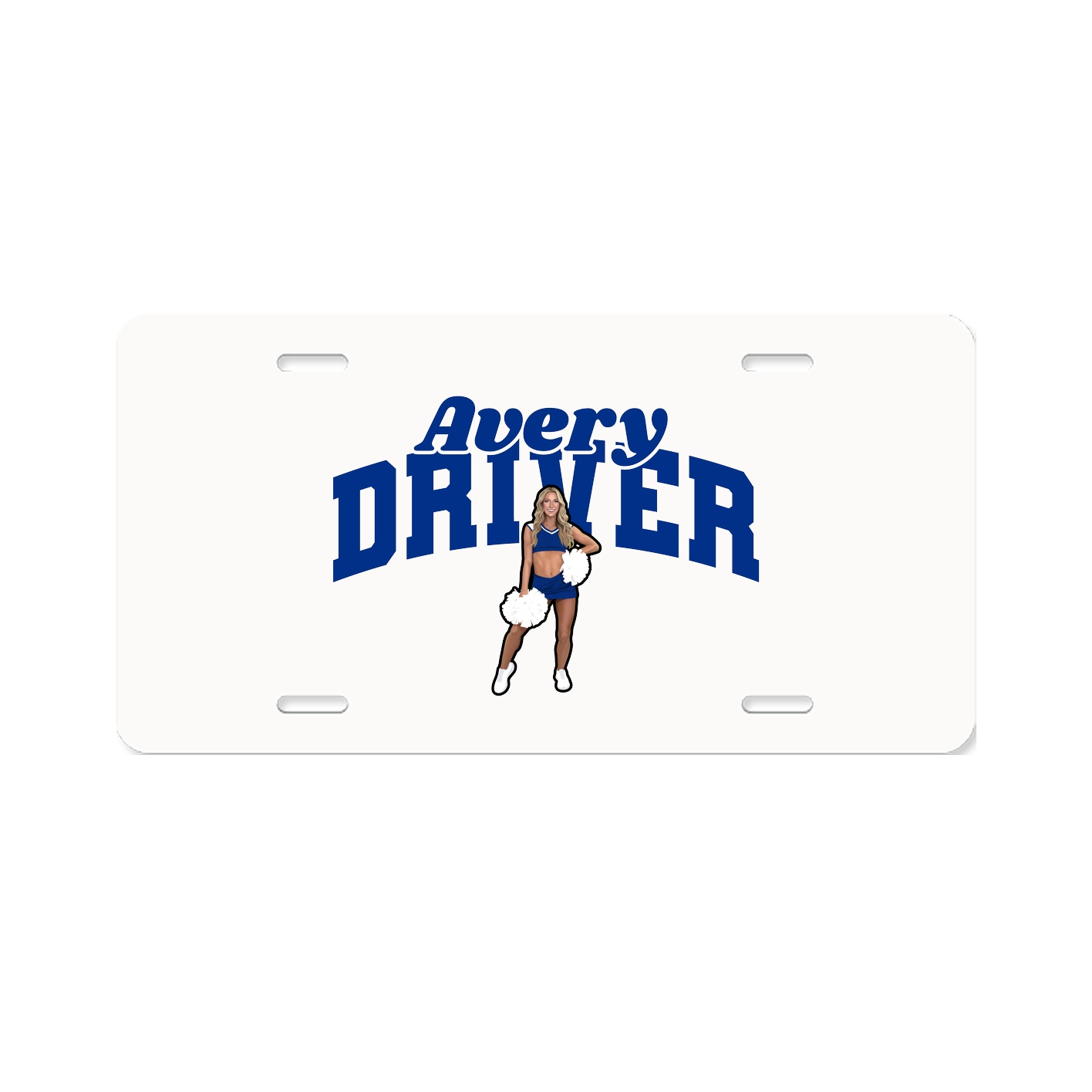 License Plate — Signature Arch in Classic