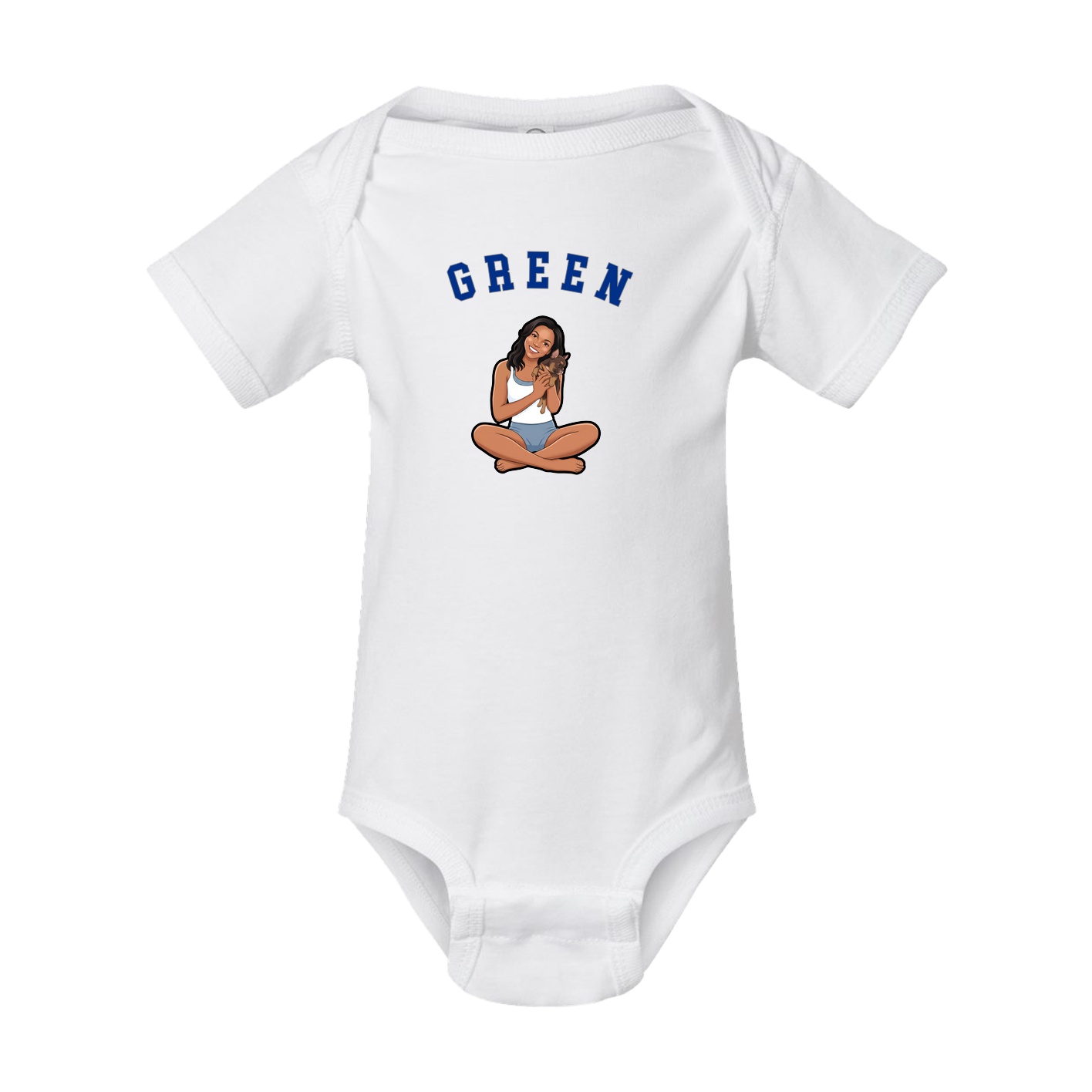 Baby Onesie — Shirsey Arch in White