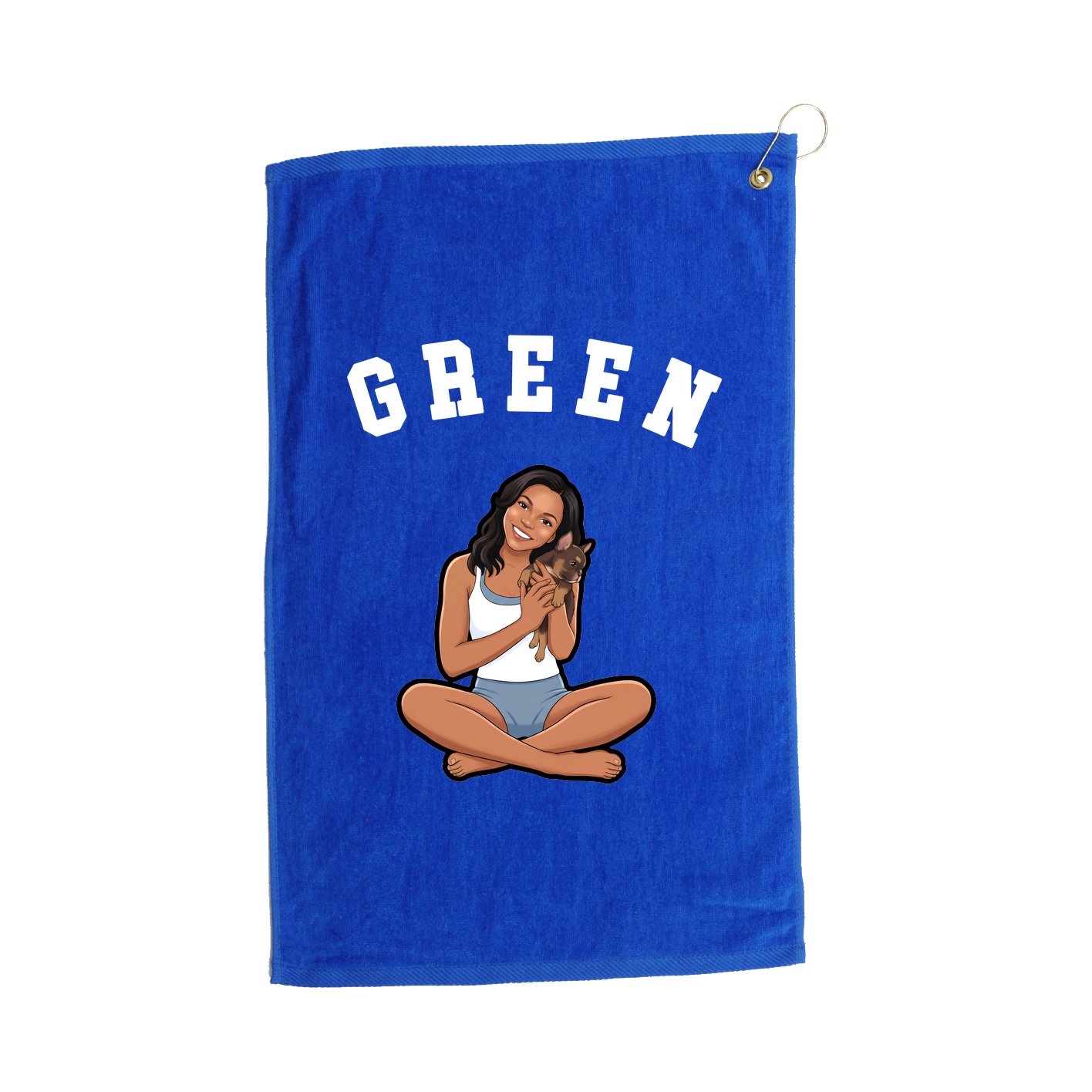 Golf Towel — Shirsey Arch in Royal