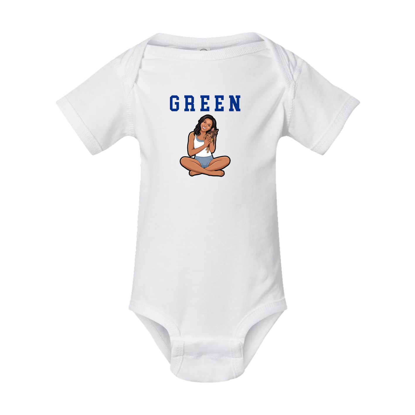 Baby Onesie — Shirsey in White