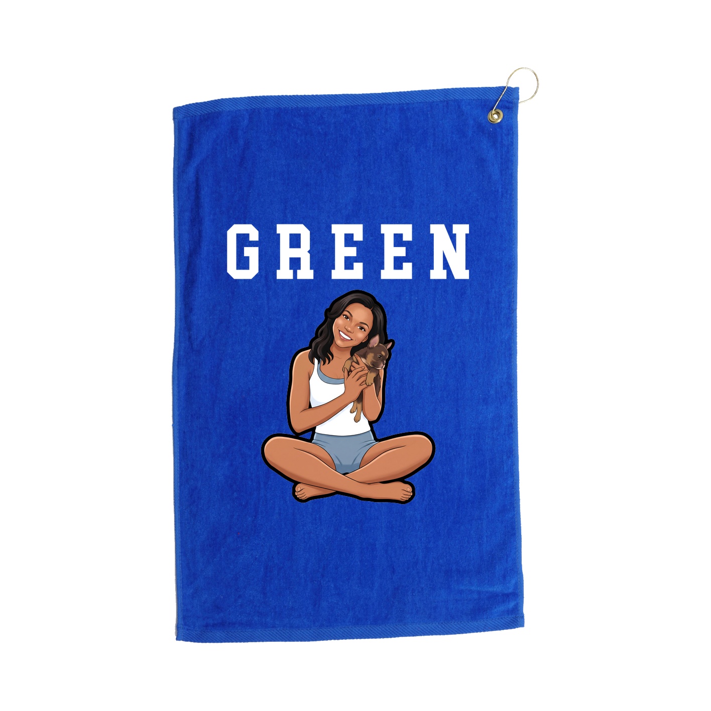 Golf Towel — Shirsey in Royal