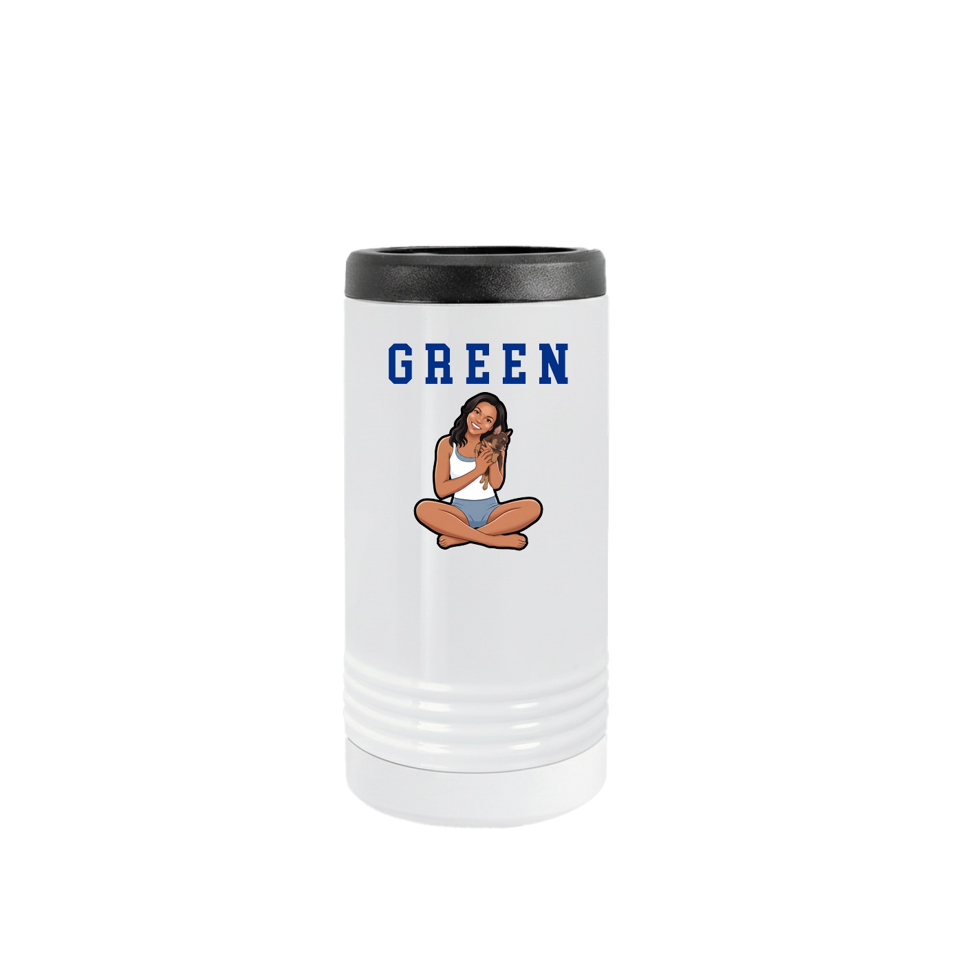 Slim Beverage Holder — Shirsey in White