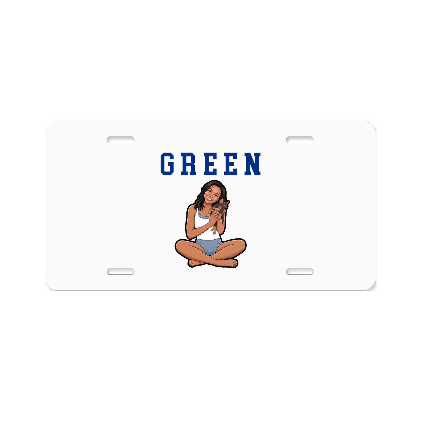 License Plate — Shirsey in Classic