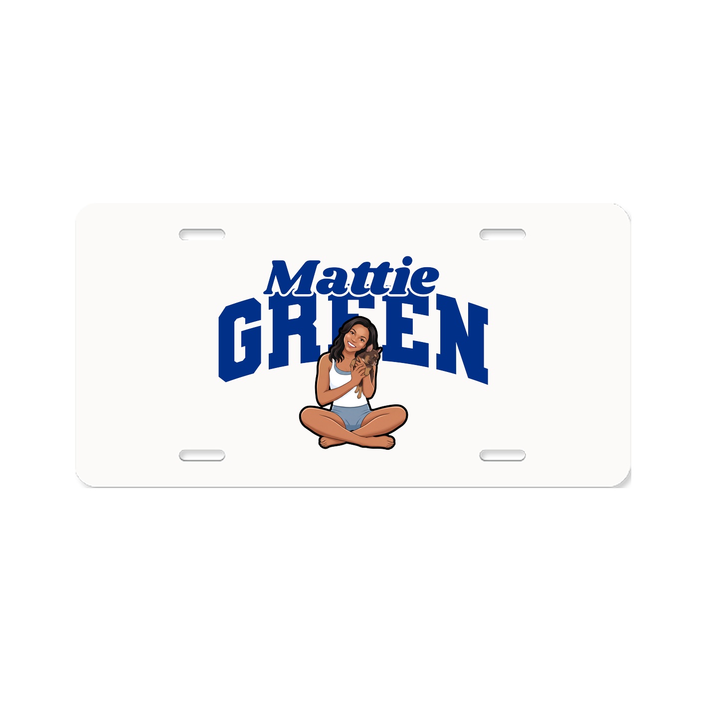 License Plate — Signature Arch in Classic
