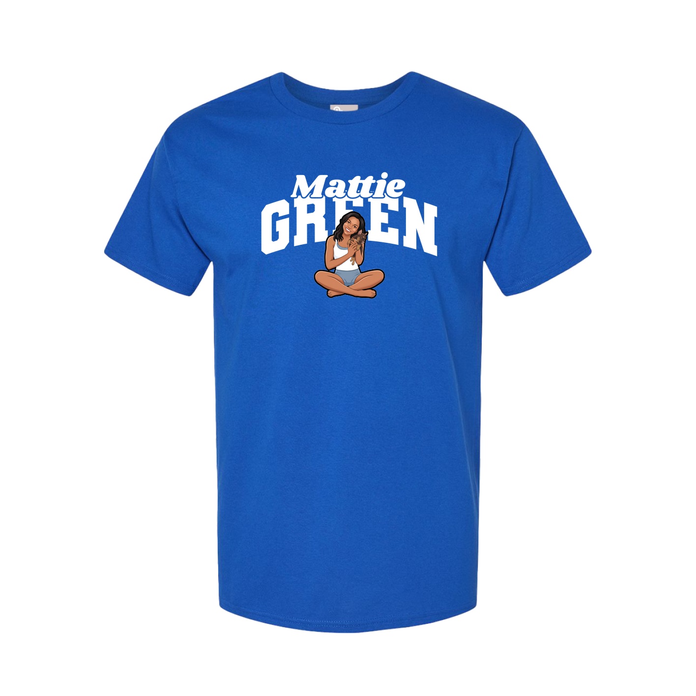 Tee — Signature Arch in Royal