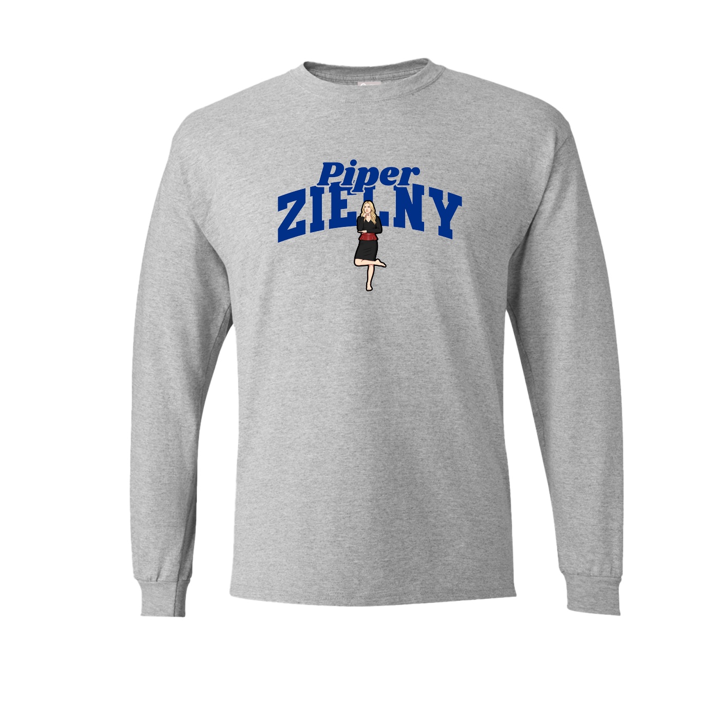 Long Sleeve Tee — Signature Arch in Grey