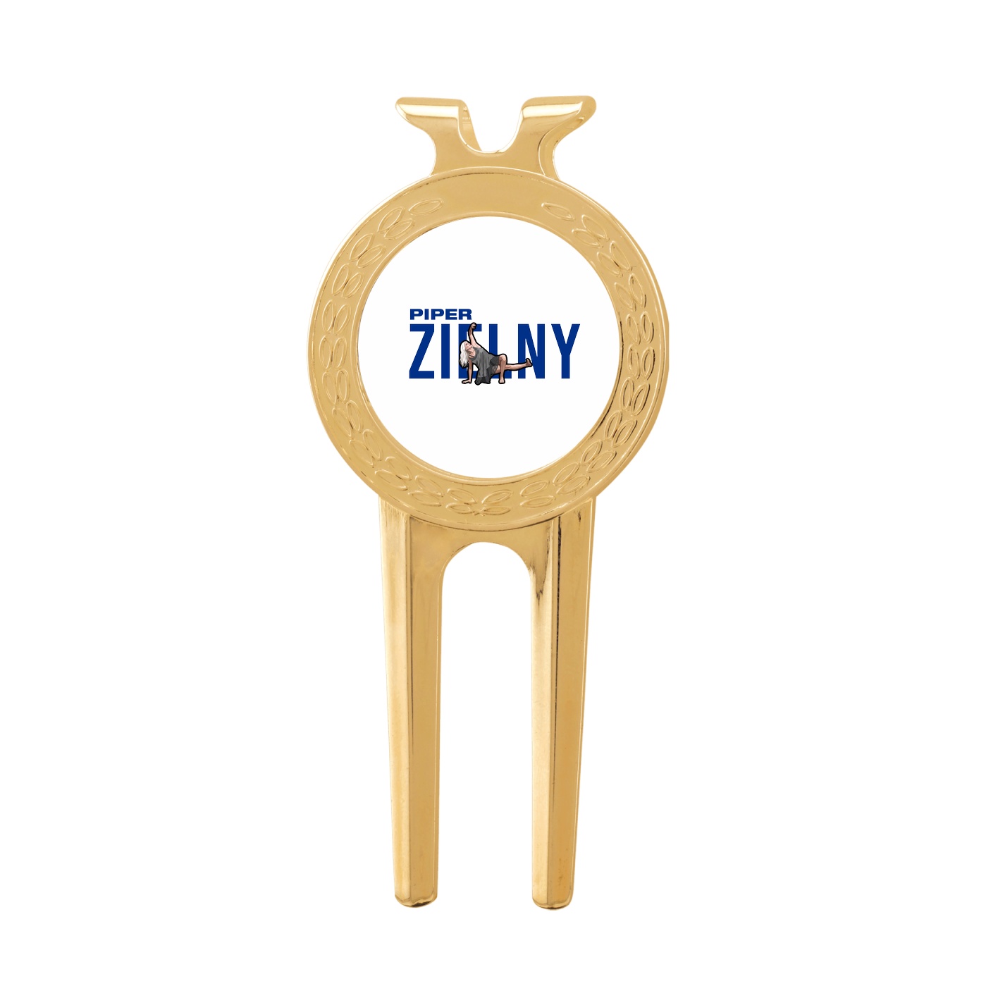 Divot Tool with Ball Marker — Player Name in Classic