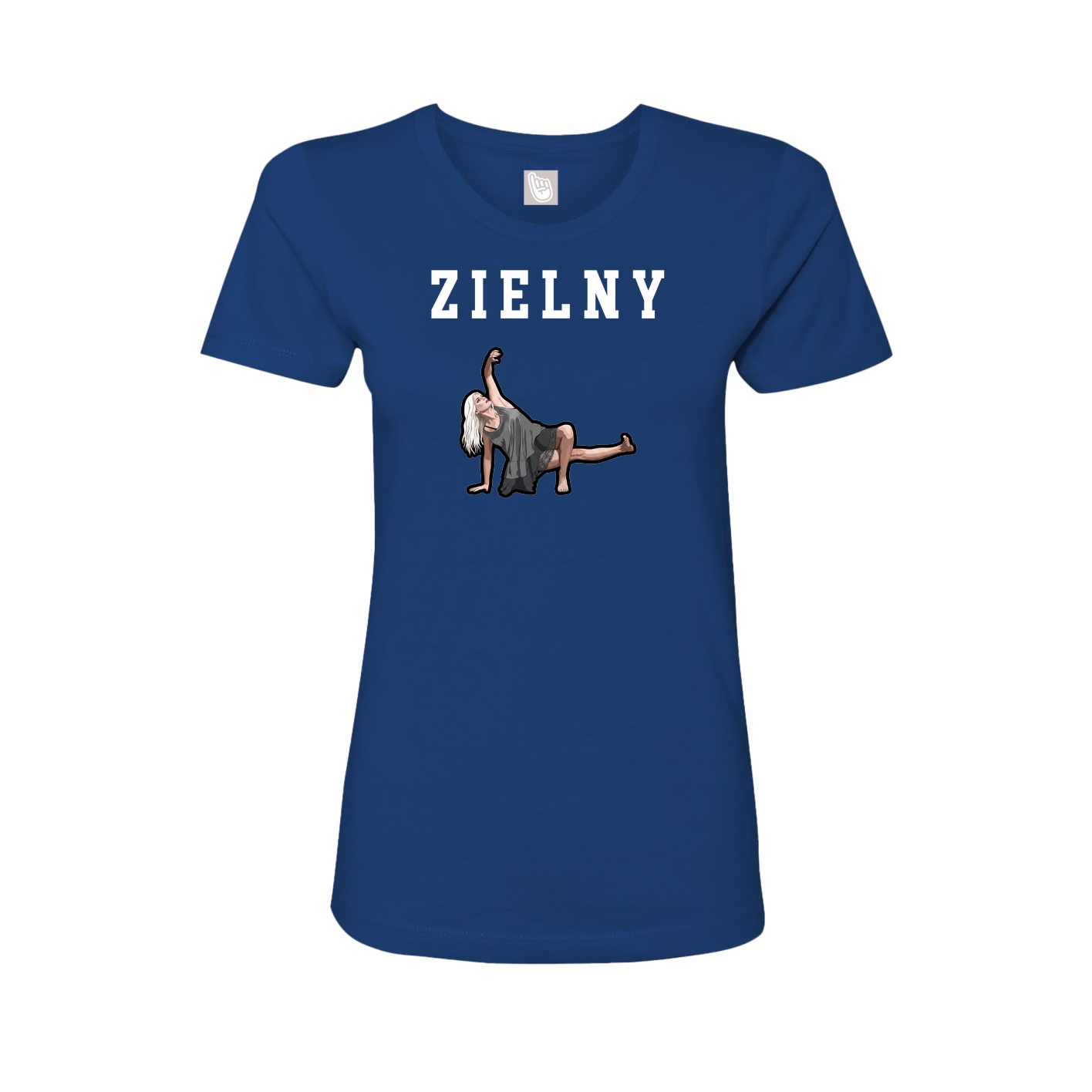 Fitted Women's Tee — Shirsey in Royal