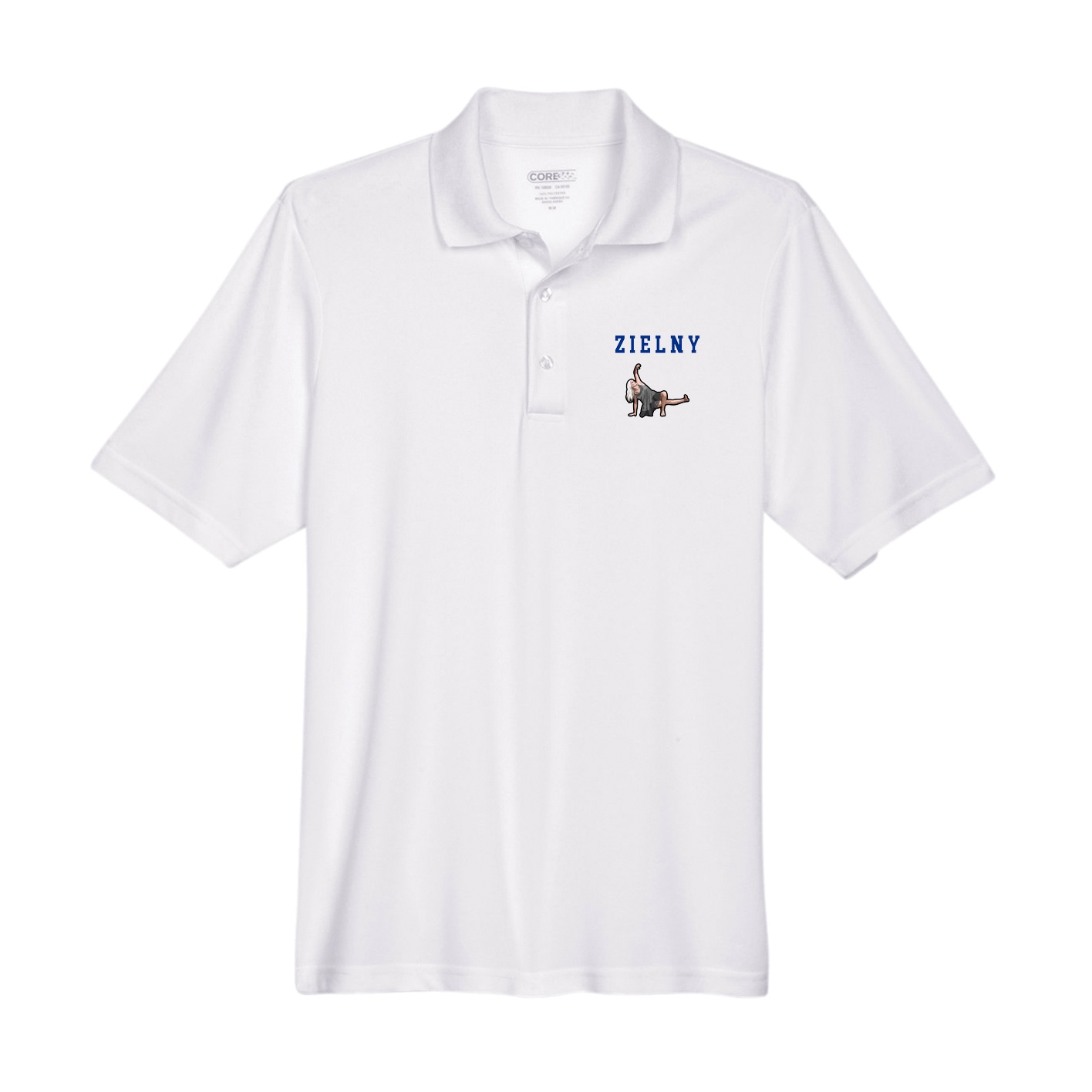 Performance Polo — Shirsey in White